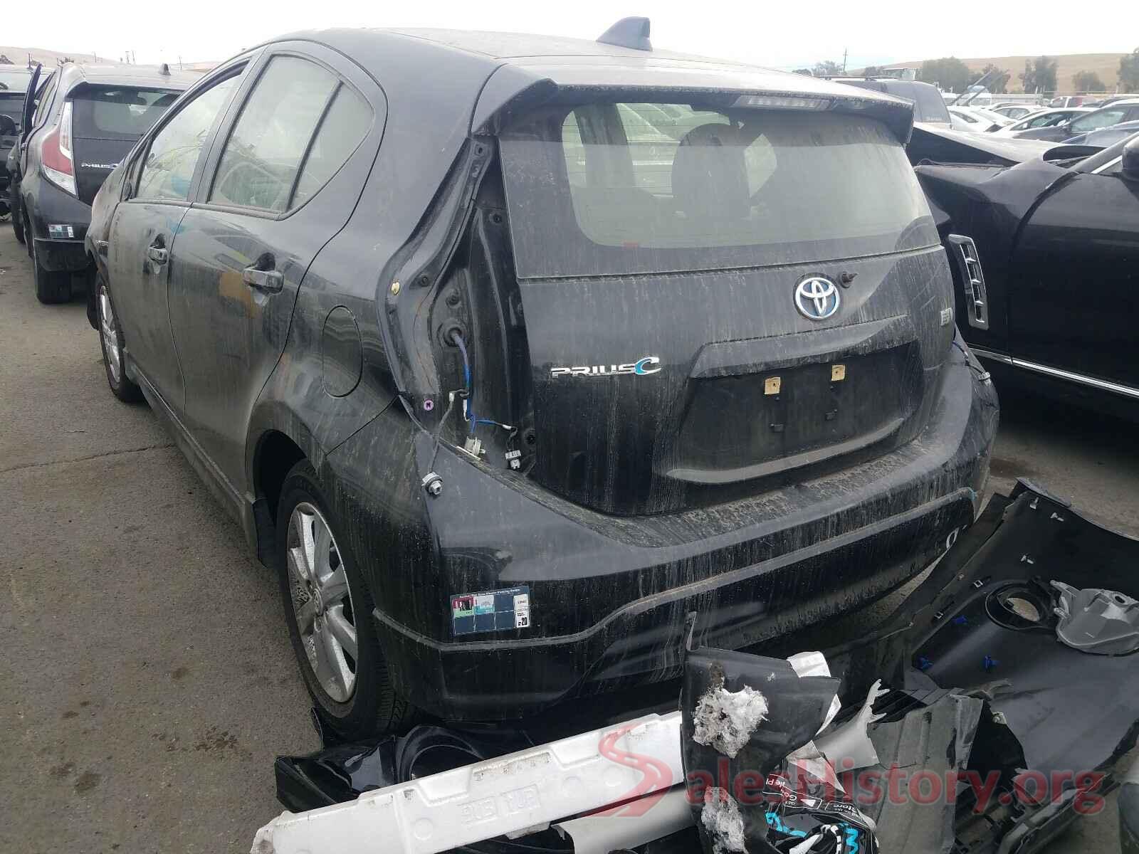 JTDKDTB35H1592538 2017 TOYOTA PRIUS