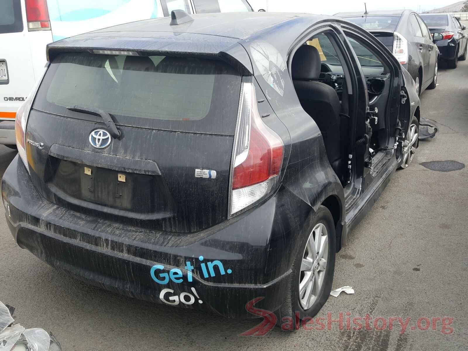 JTDKDTB35H1592037 2017 TOYOTA PRIUS