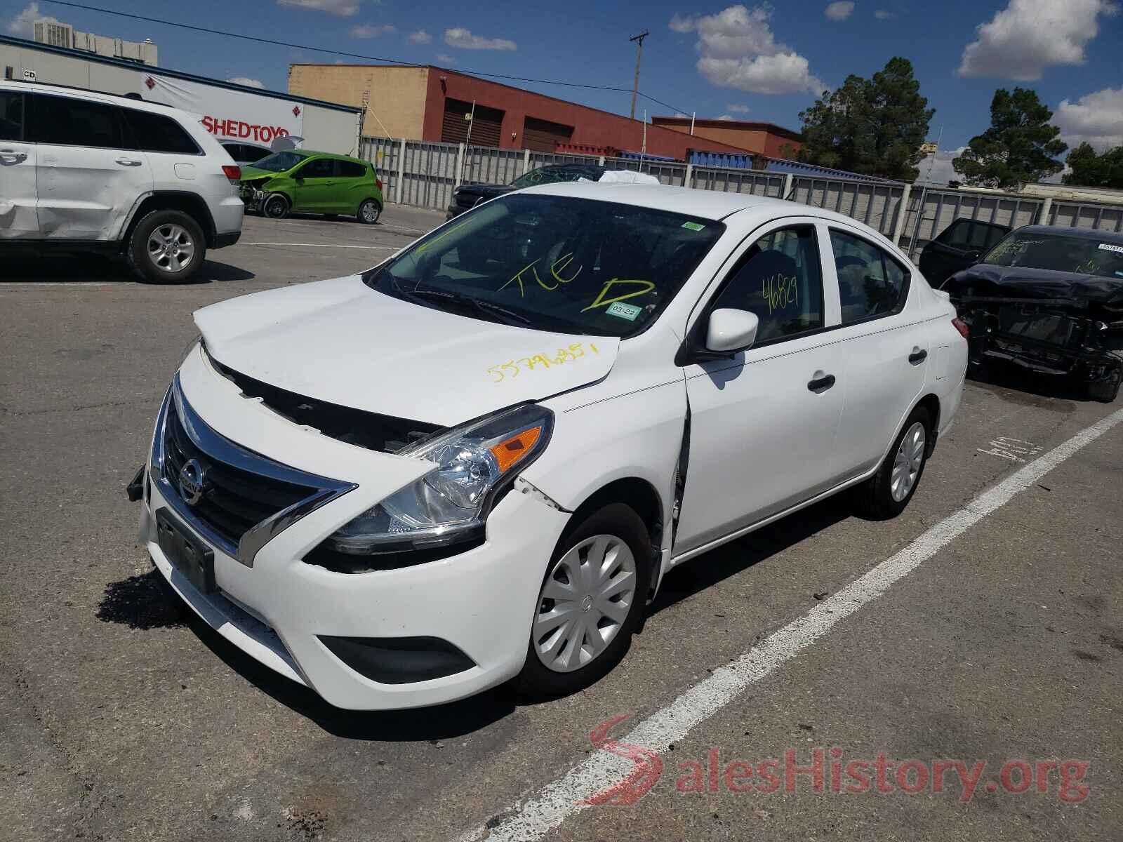 3N1CN7AP6GL846670 2016 NISSAN VERSA