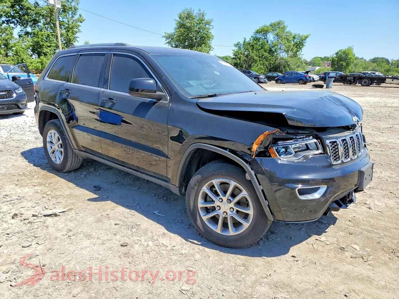 2021 JEEP CHEROKEE VIN 1C4RJFAG9MC691259, rear 3/4 view