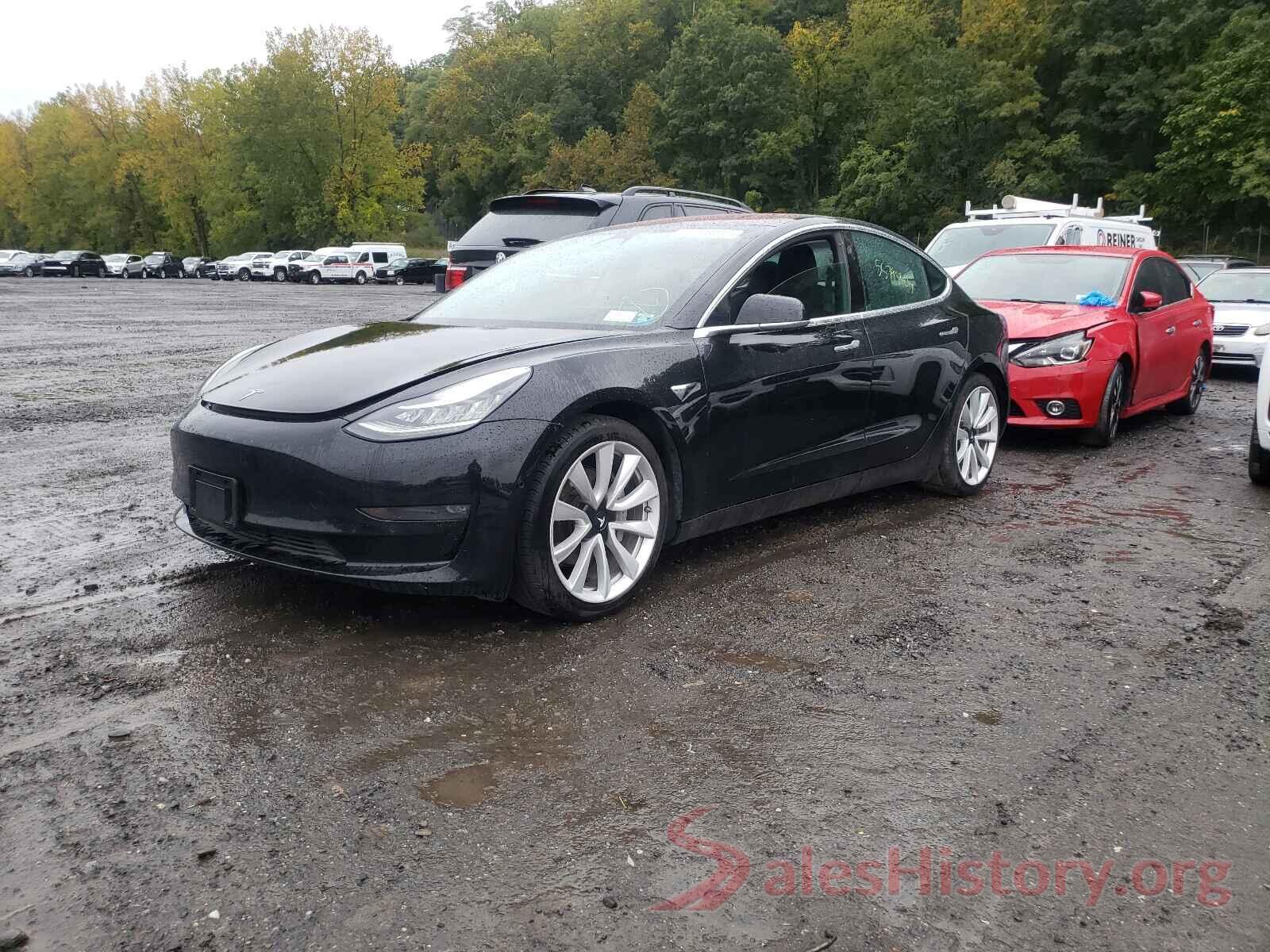 5YJ3E1EBXJF054729 2018 TESLA MODEL 3