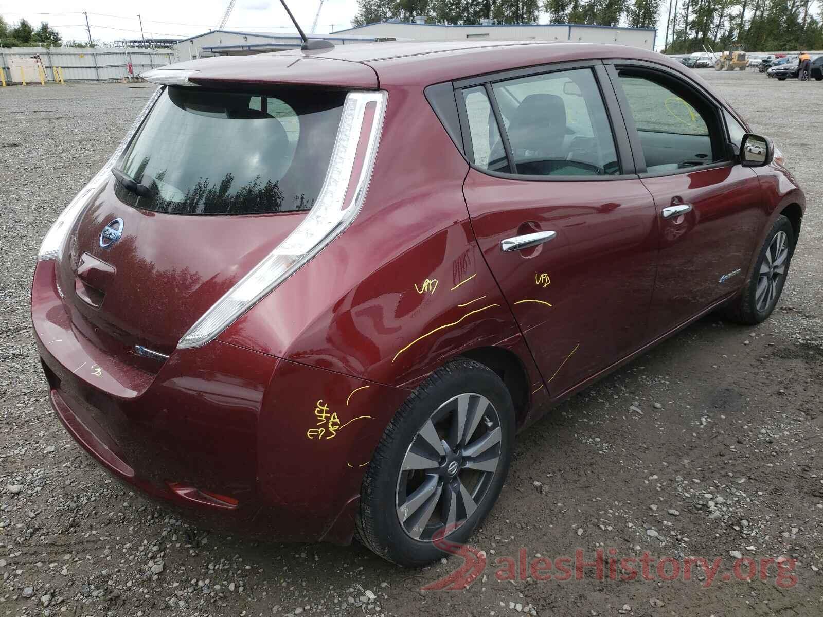 1N4BZ0CP3GC313176 2016 NISSAN LEAF