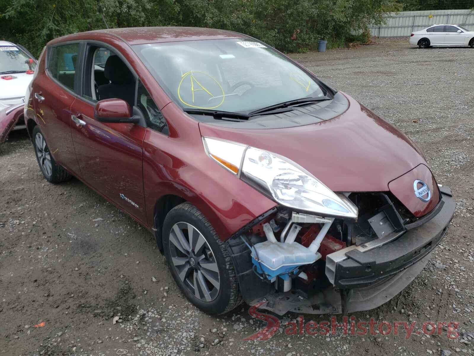 1N4BZ0CP3GC313176 2016 NISSAN LEAF