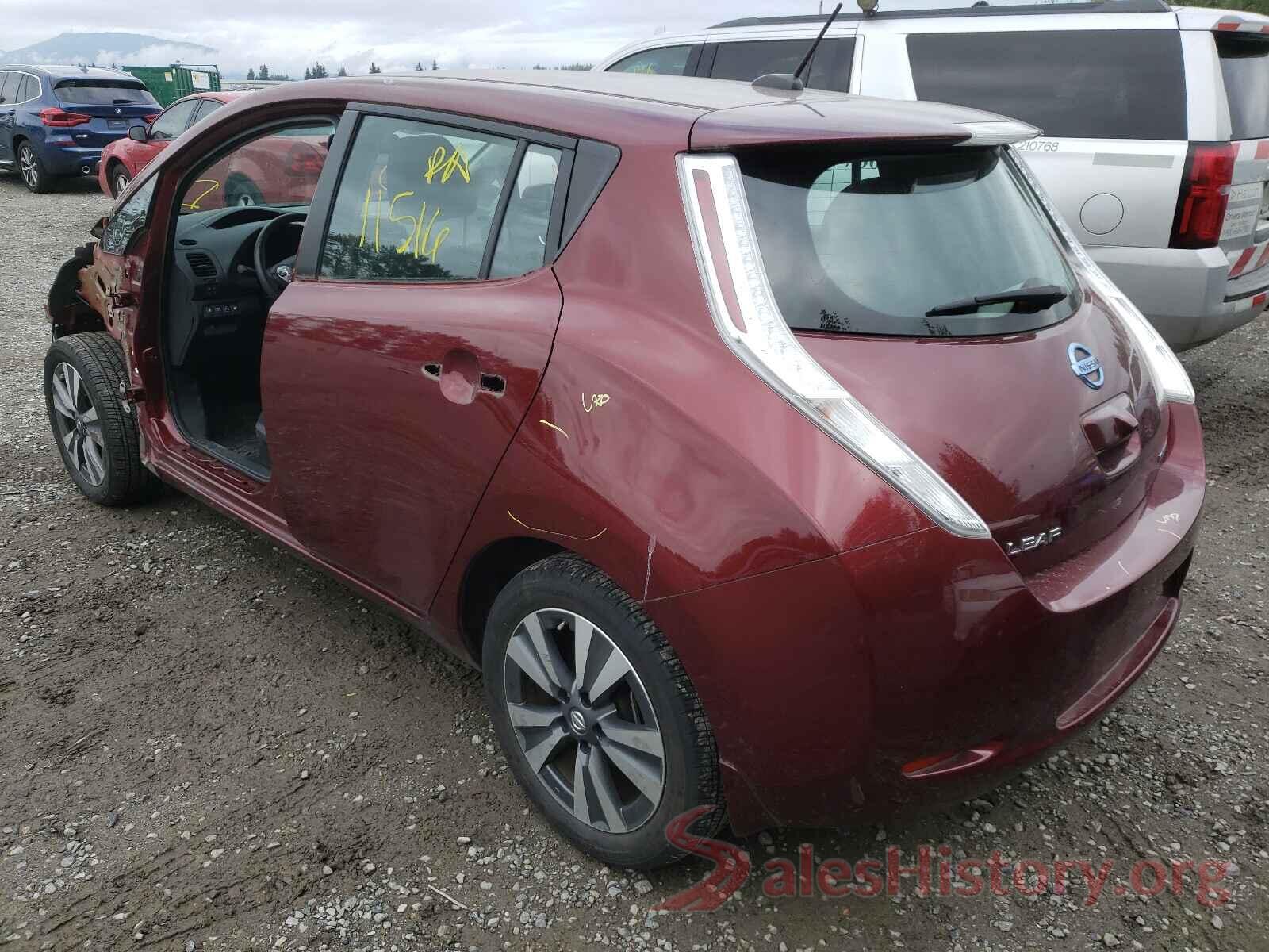 1N4BZ0CP3GC313176 2016 NISSAN LEAF