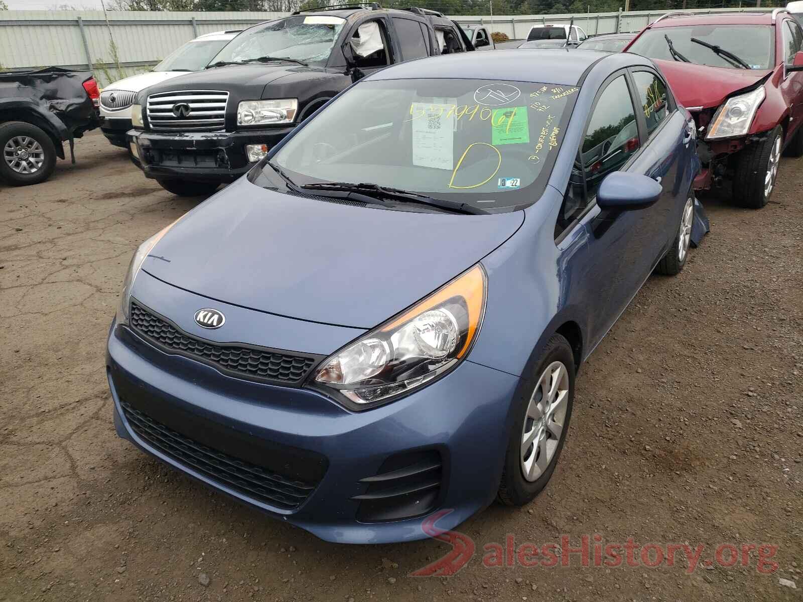 KNADM5A35G6579339 2016 KIA RIO