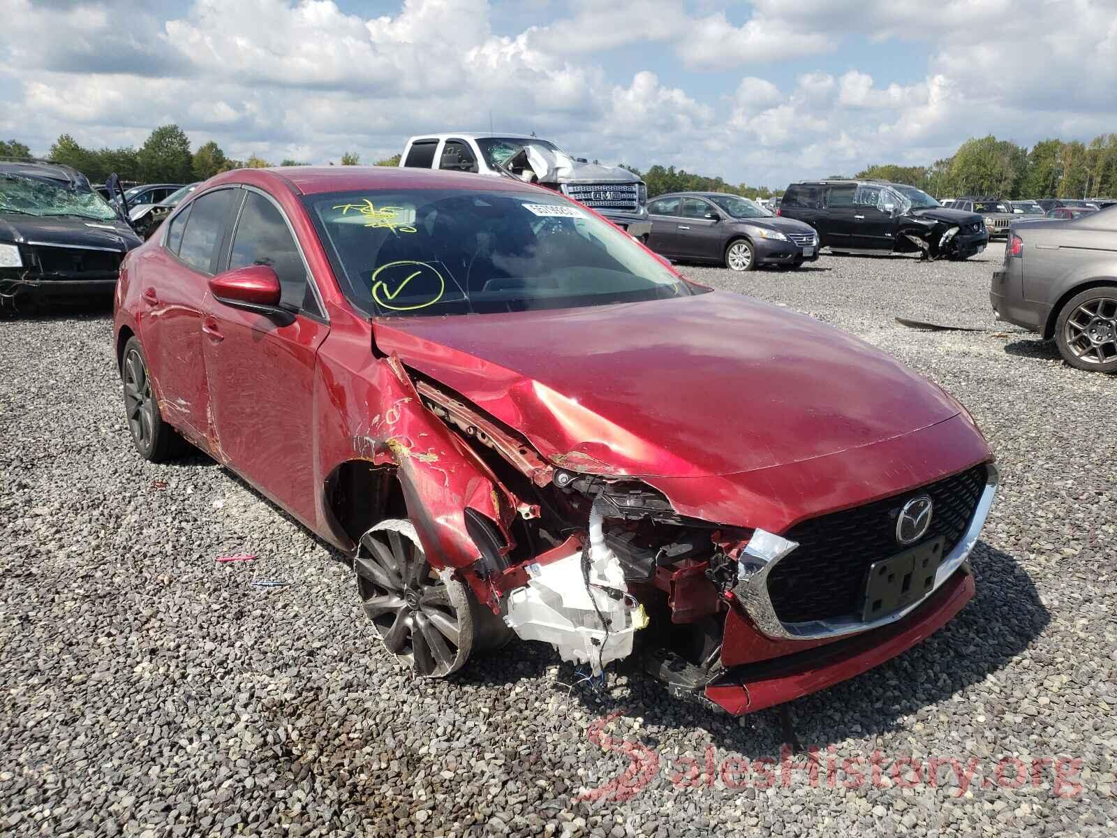 3MZBPADL9KM113506 2019 MAZDA 3