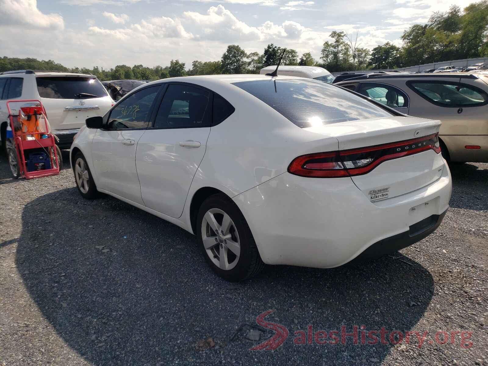 1C3CDFBB2GD564775 2016 DODGE DART