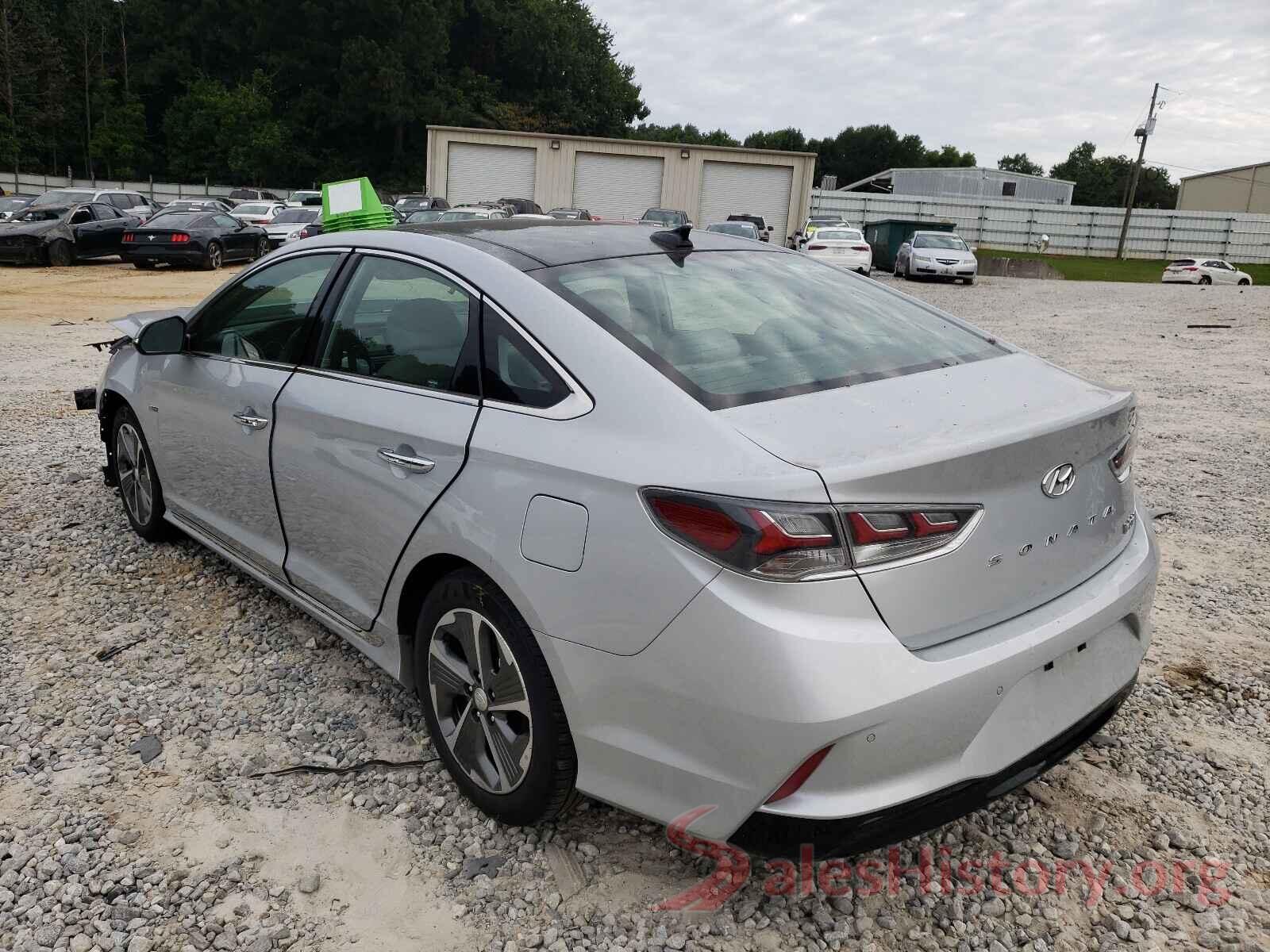 KMHE34L34KA088604 2019 HYUNDAI SONATA