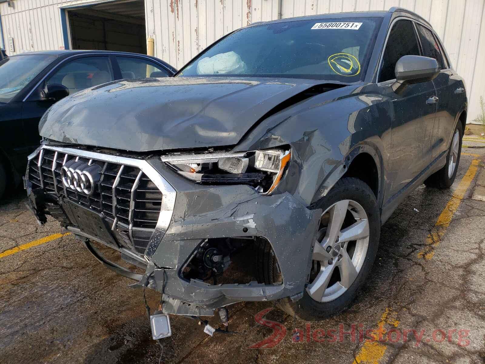 WA1AECF35L1041161 2020 AUDI Q3