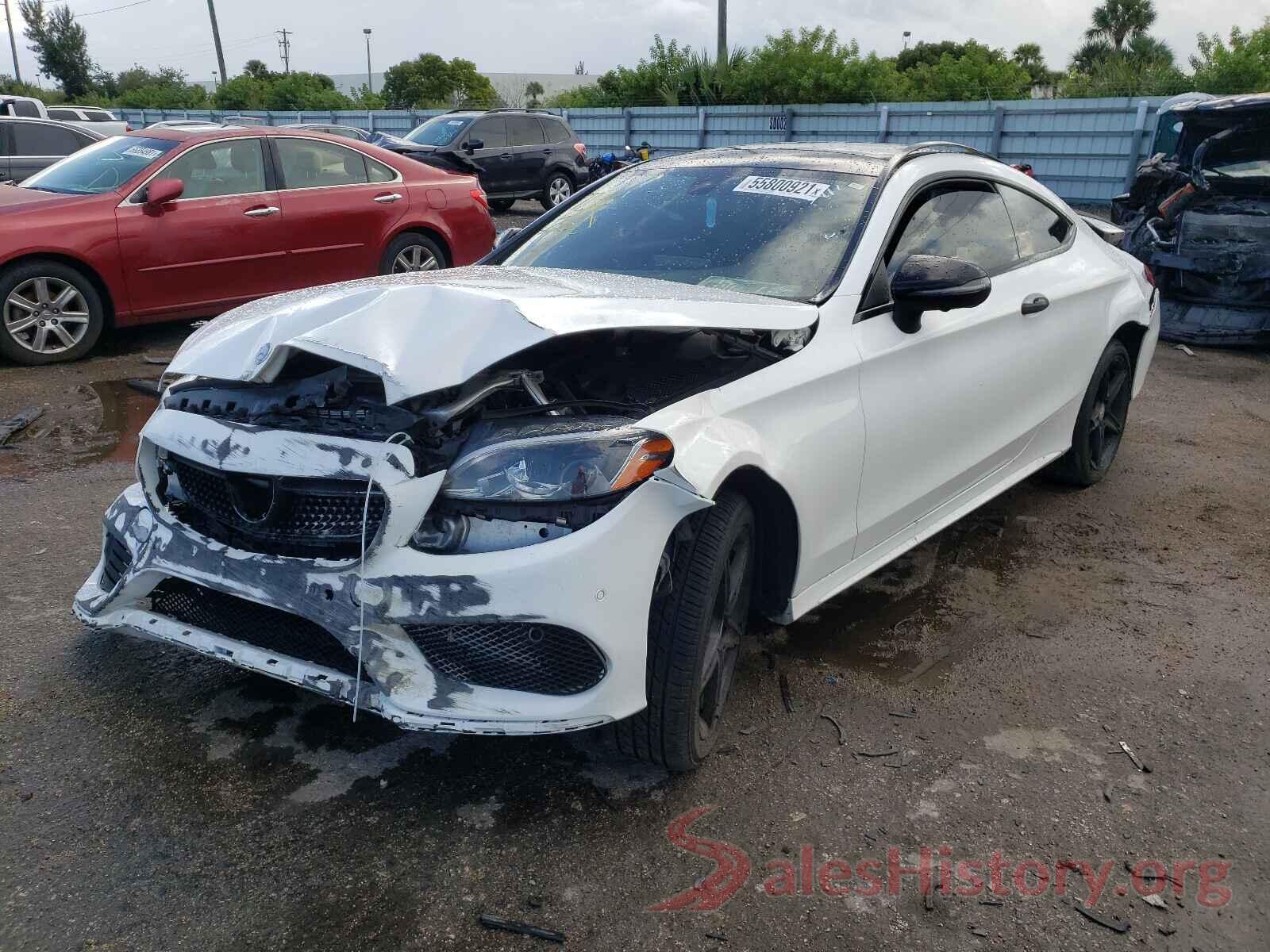 WDDWJ4JB1HF373416 2017 MERCEDES-BENZ C-CLASS