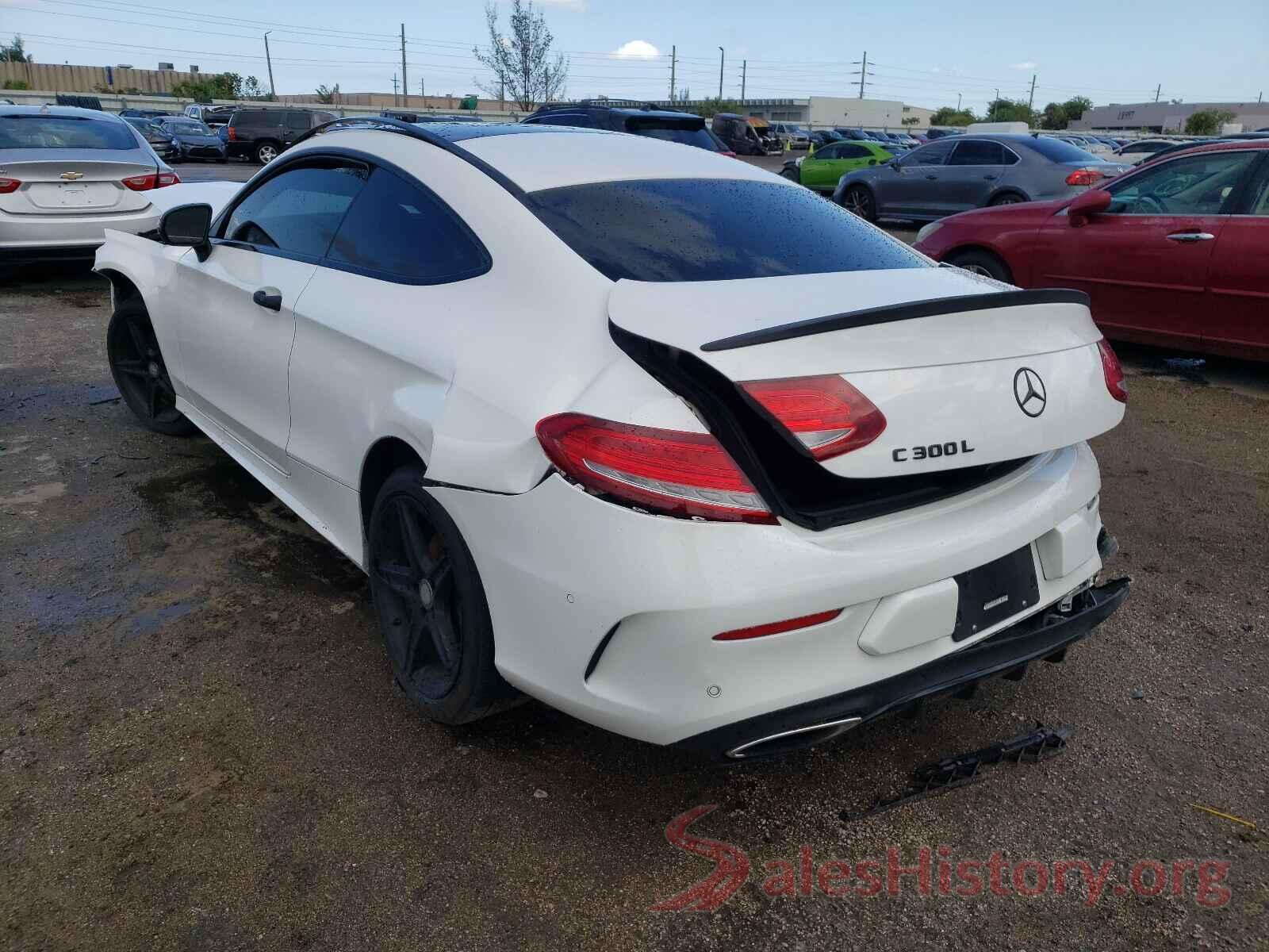 WDDWJ4JB1HF373416 2017 MERCEDES-BENZ C-CLASS