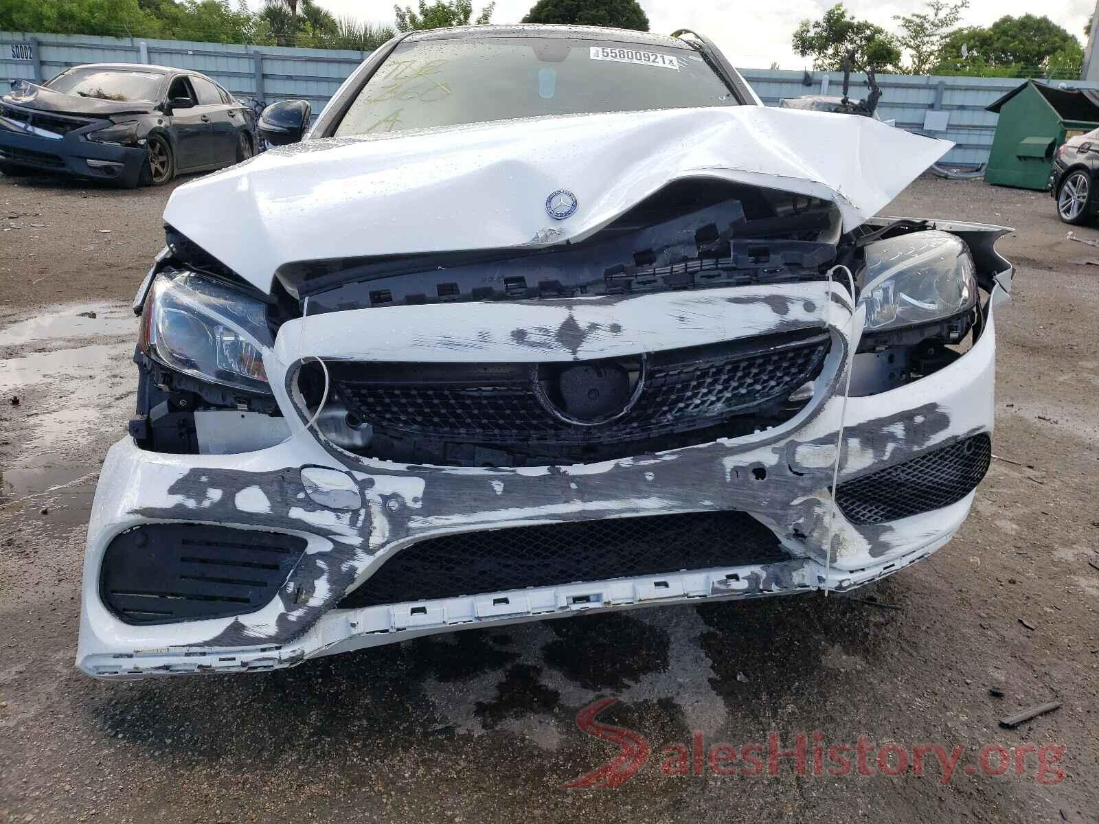 WDDWJ4JB1HF373416 2017 MERCEDES-BENZ C-CLASS