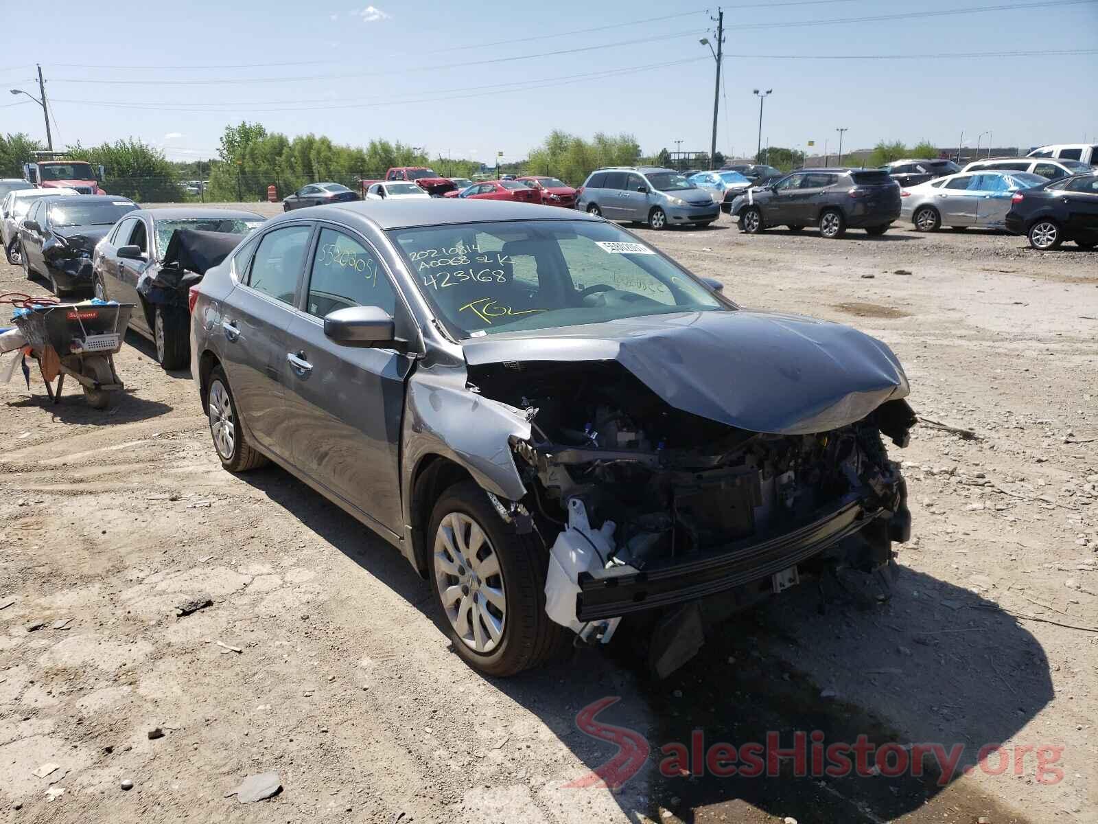 3N1AB7AP5KY423168 2019 NISSAN SENTRA