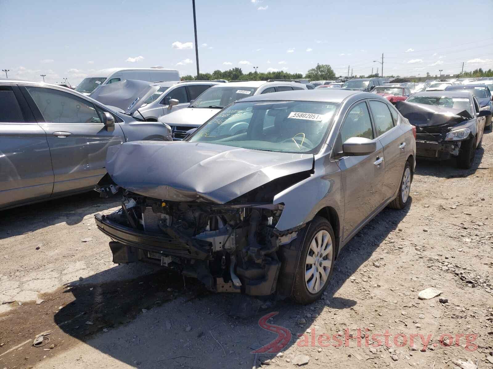 3N1AB7AP5KY423168 2019 NISSAN SENTRA