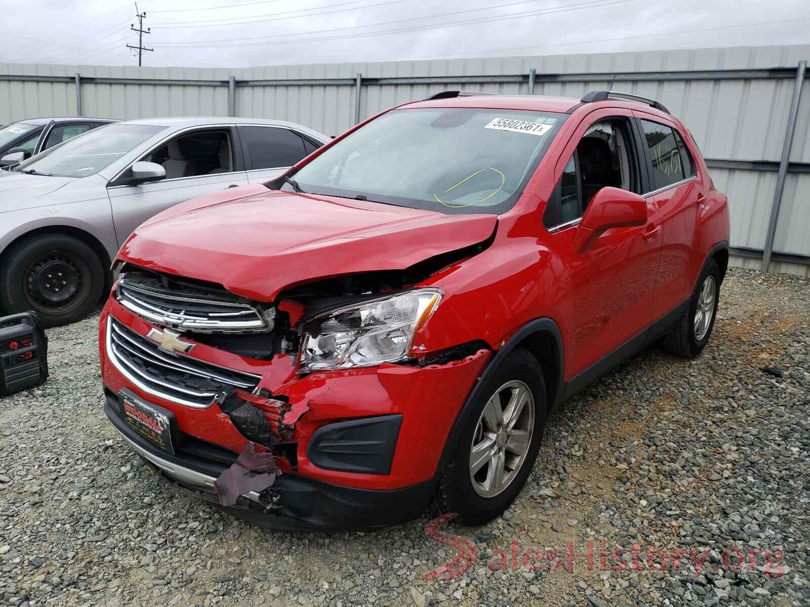 KL7CJLSB5GB667801 2016 CHEVROLET TRAX