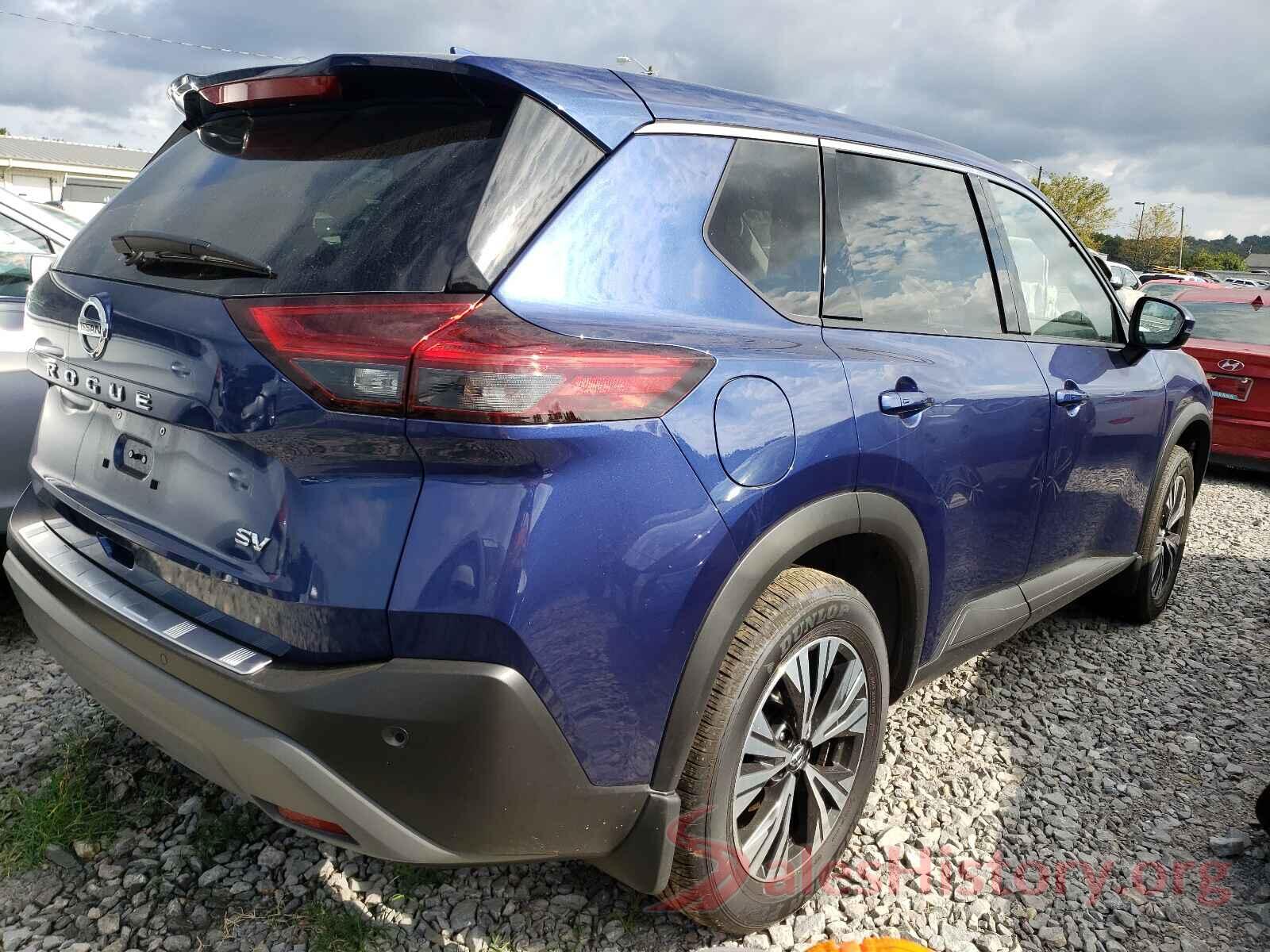 JN8AT3BA3MW008698 2021 NISSAN ROGUE