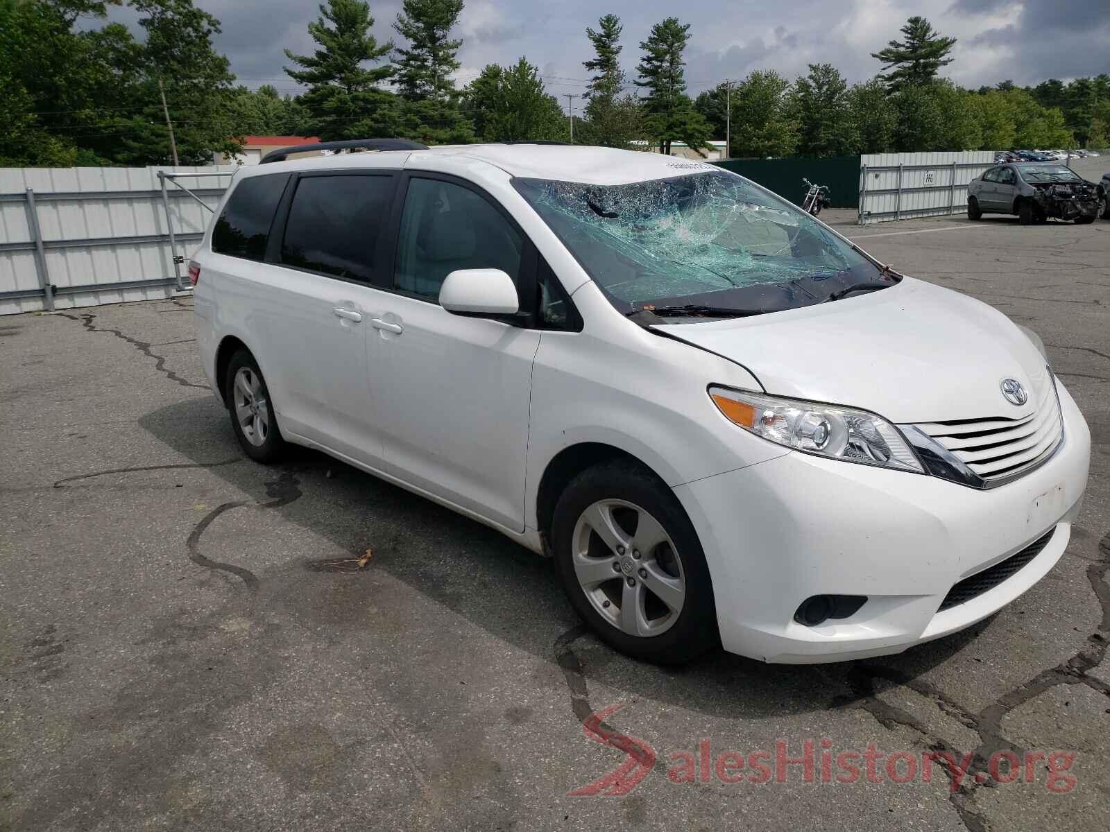 5TDKK3DC8GS693481 2016 TOYOTA SIENNA