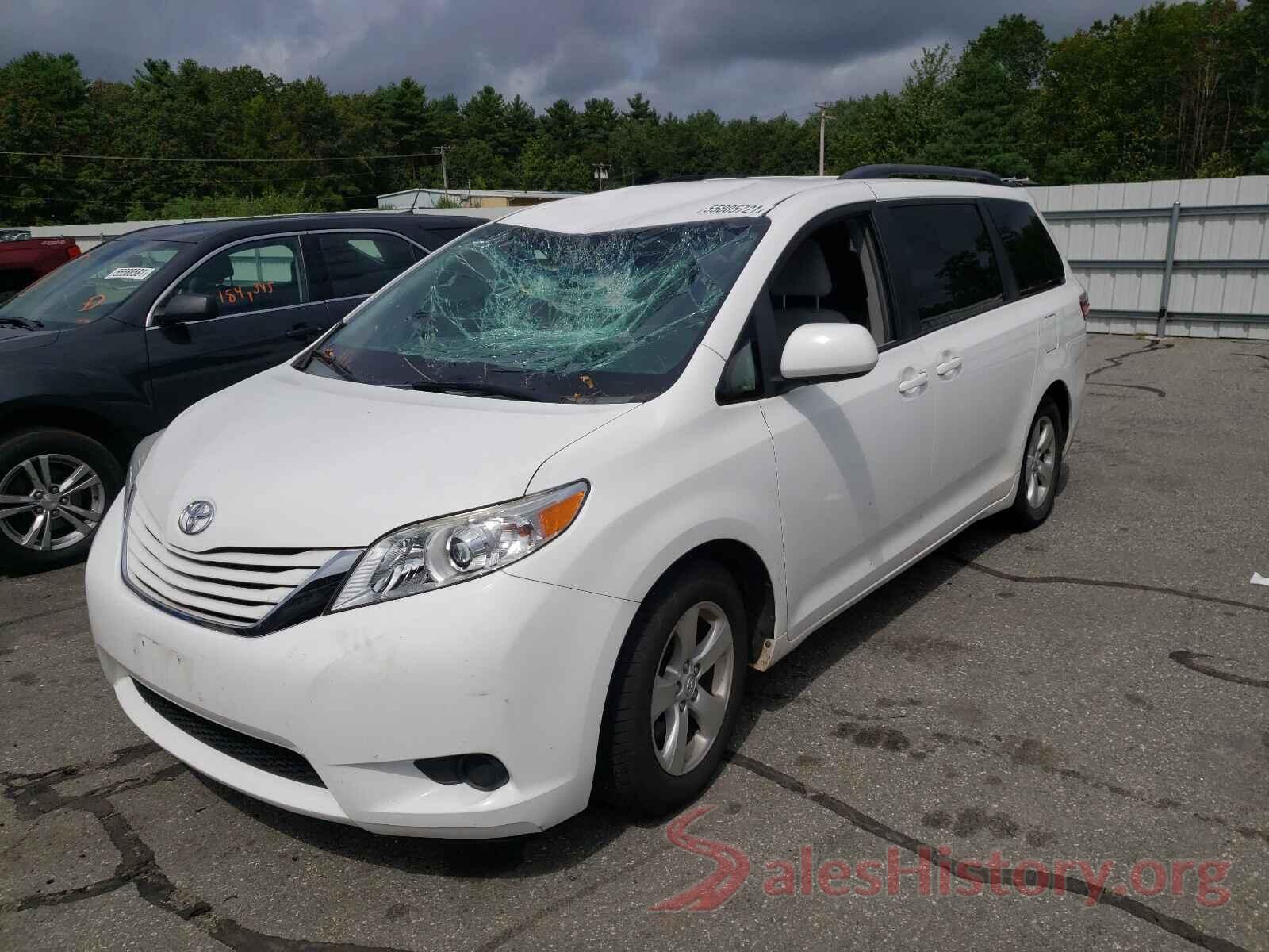 5TDKK3DC8GS693481 2016 TOYOTA SIENNA