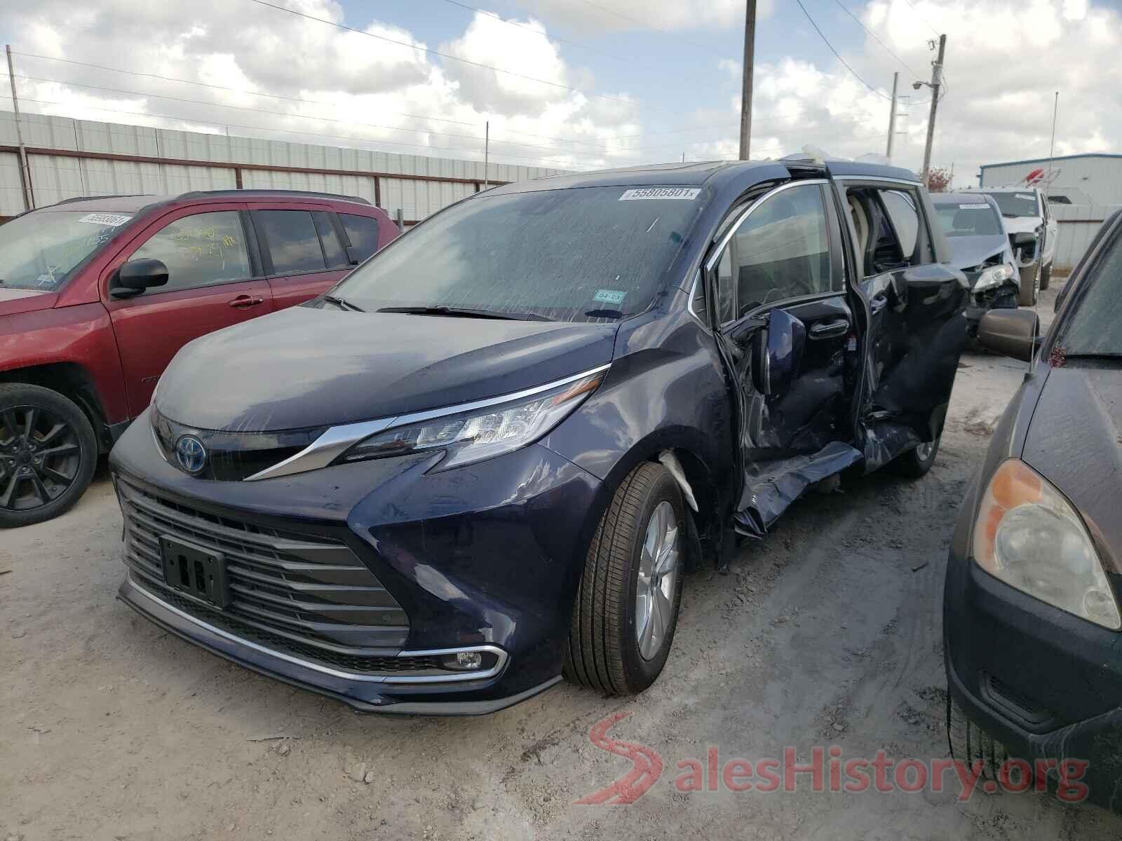 5TDZRKEC3MS035453 2021 TOYOTA SIENNA