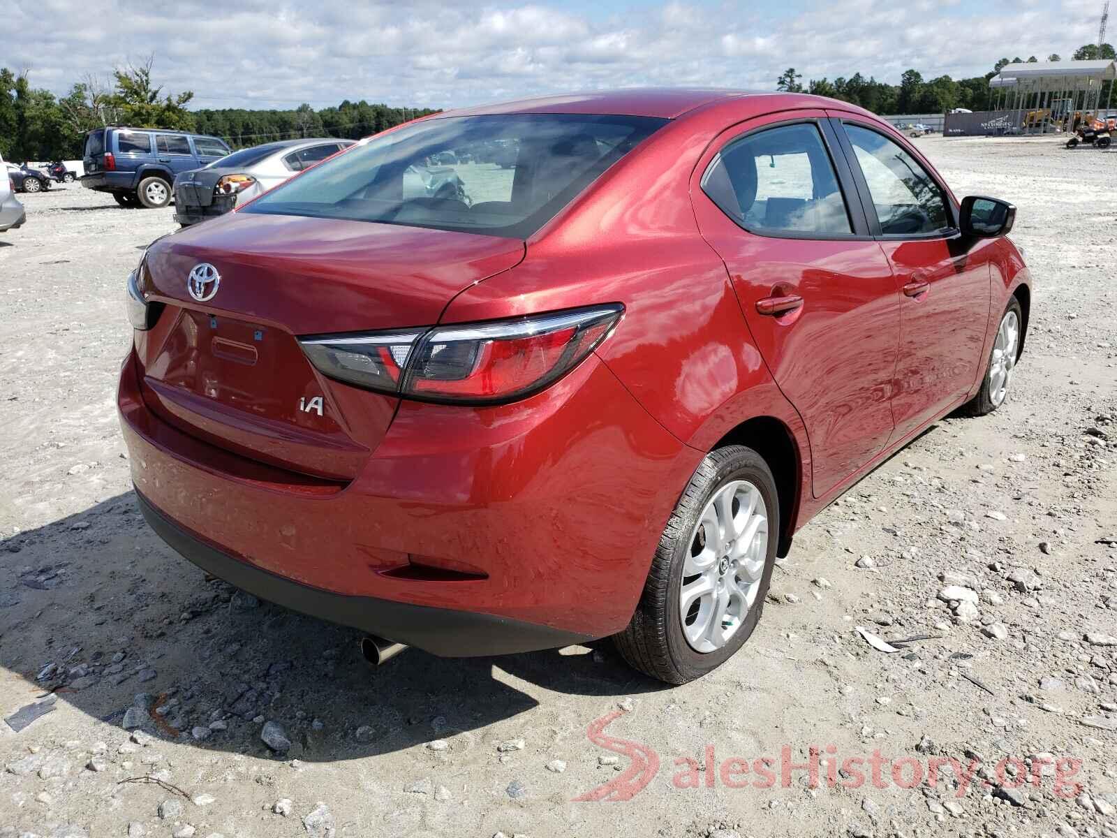 3MYDLBYV8HY187947 2017 TOYOTA YARIS