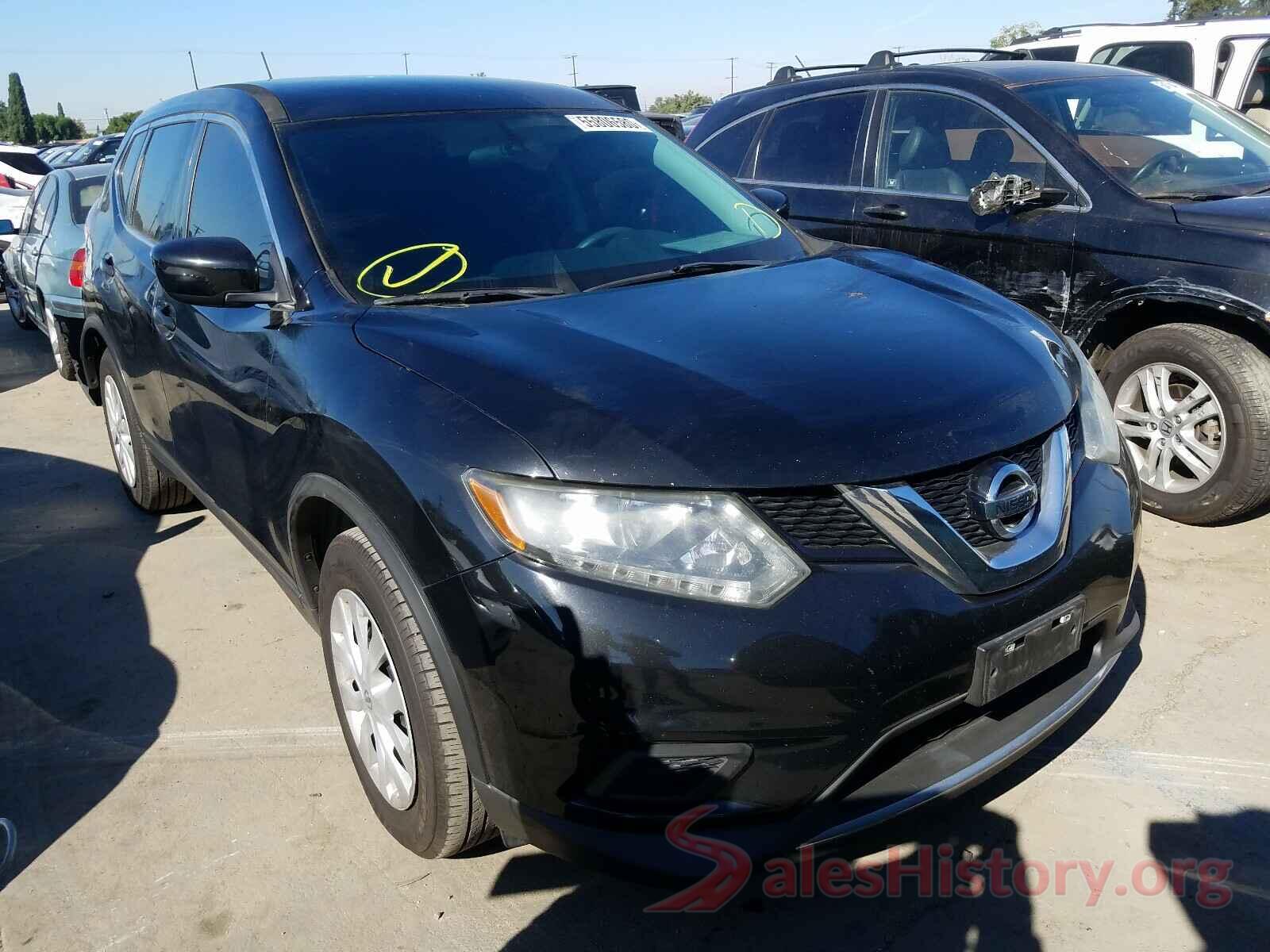 5N1AT2MT7GC812086 2016 NISSAN ROGUE