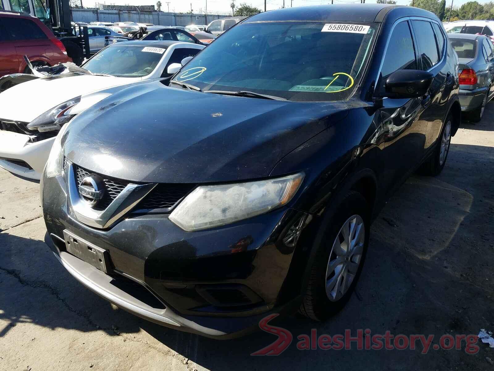 5N1AT2MT7GC812086 2016 NISSAN ROGUE