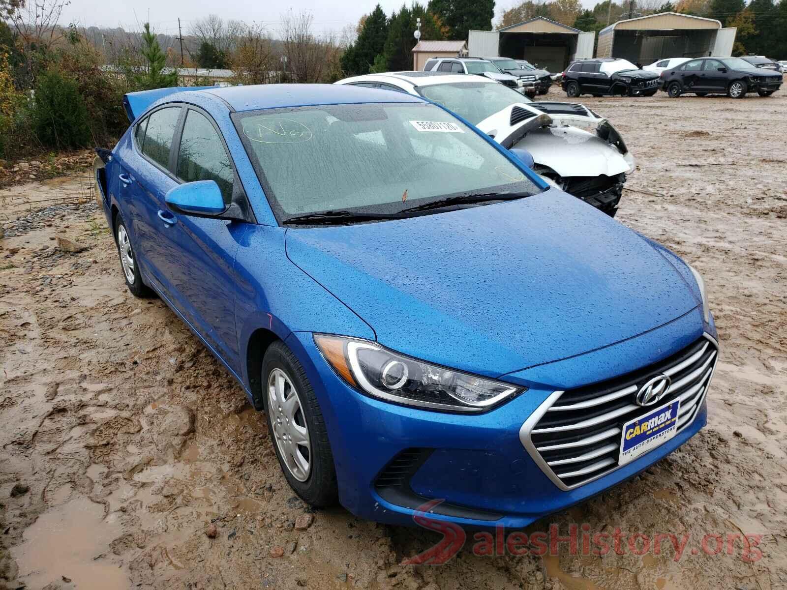 KMHD74LF2HU336835 2017 HYUNDAI ELANTRA