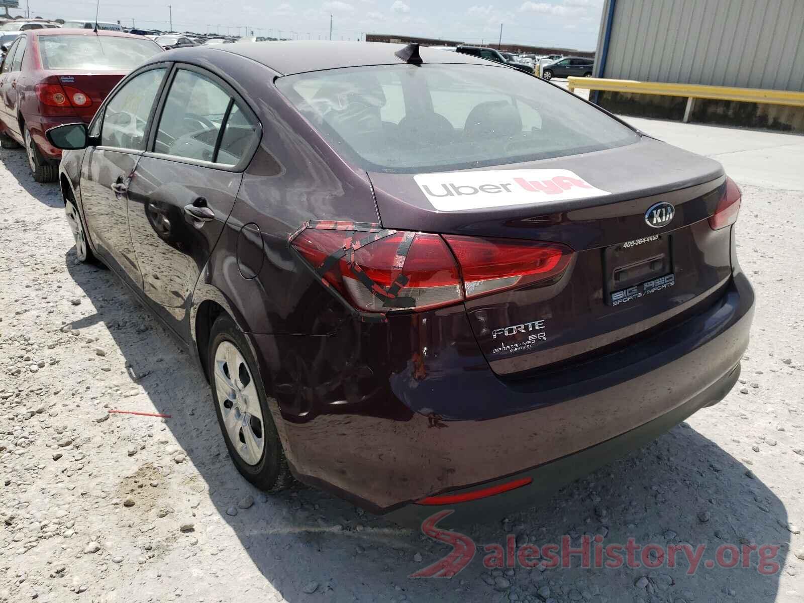 3KPFK4A76JE215382 2018 KIA FORTE