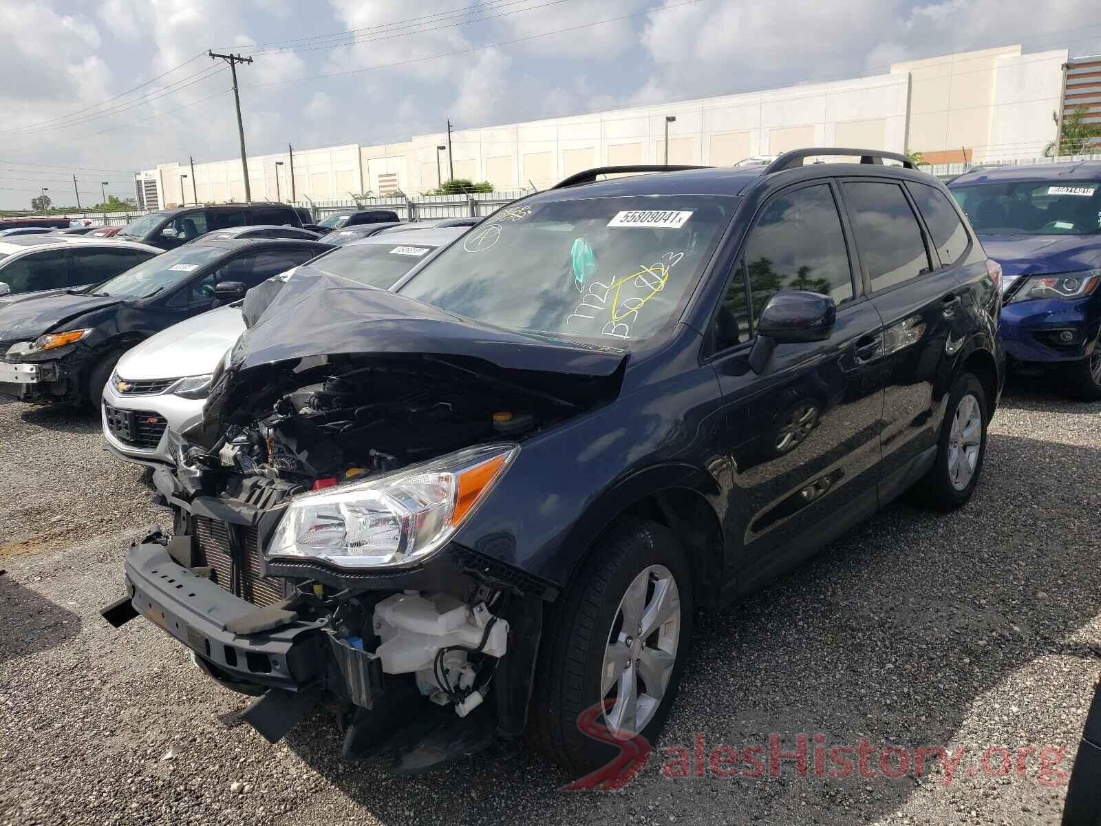 JF2SJADC8GH557722 2016 SUBARU FORESTER