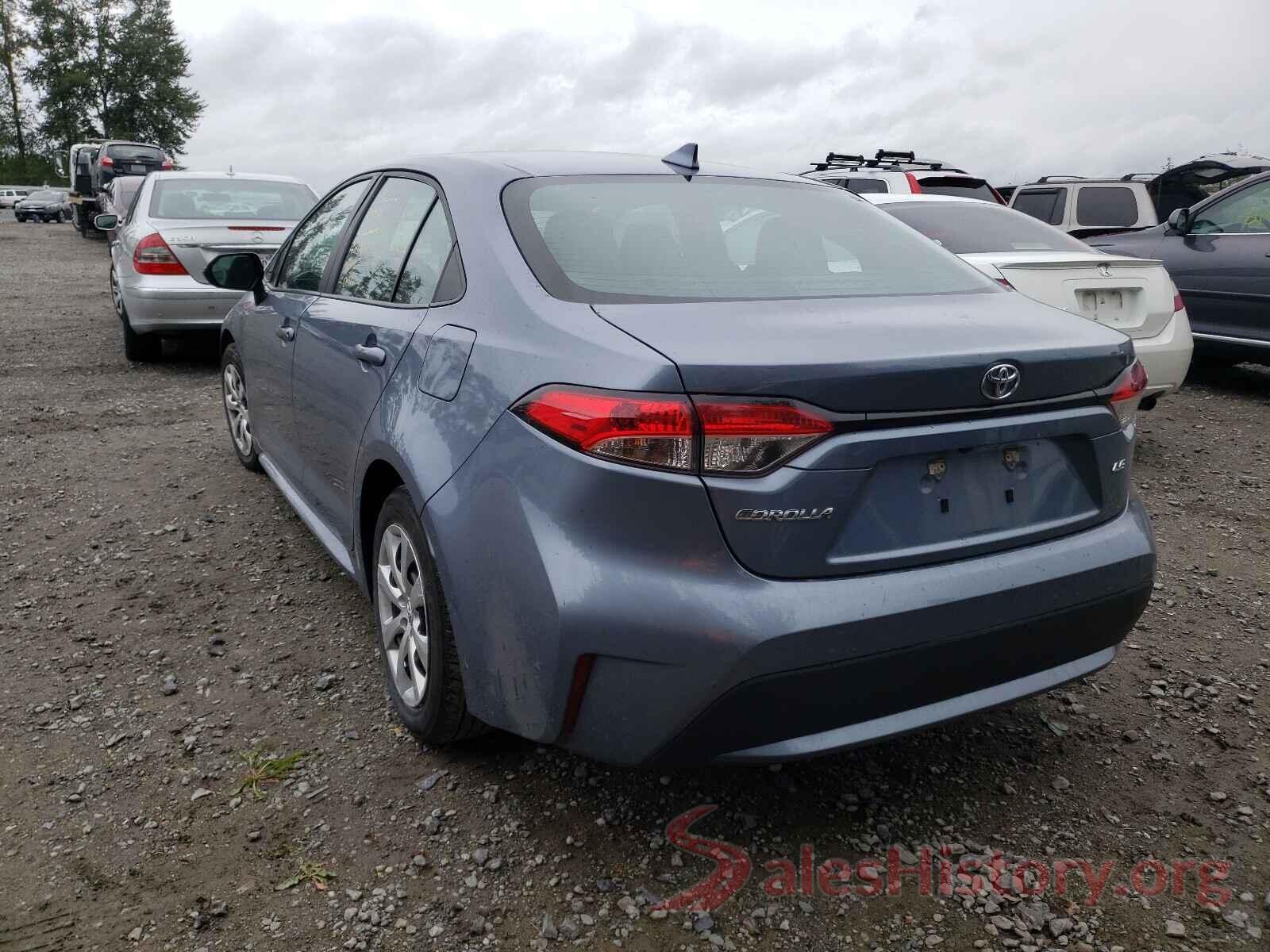 5YFEPRAE8LP032205 2020 TOYOTA COROLLA