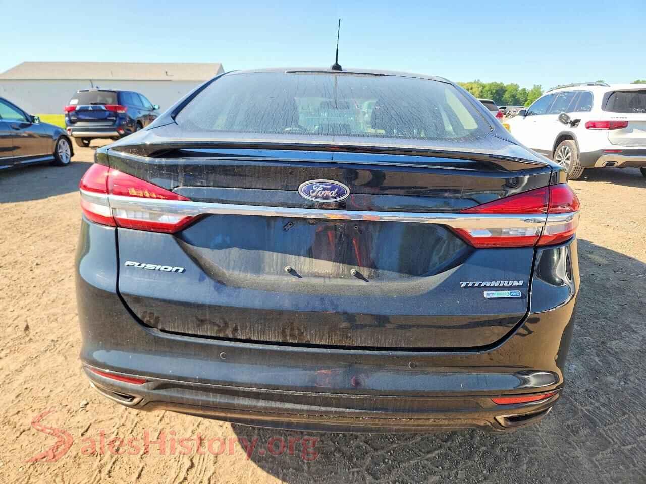 2017 FORD FUSION VIN 3FA6P0D91HR219906, left side view