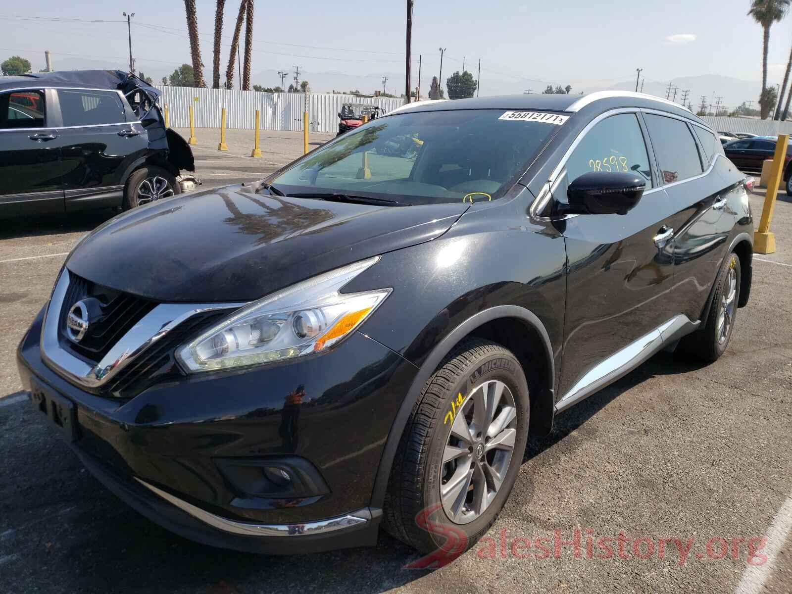 5N1AZ2MG5HN114440 2017 NISSAN MURANO