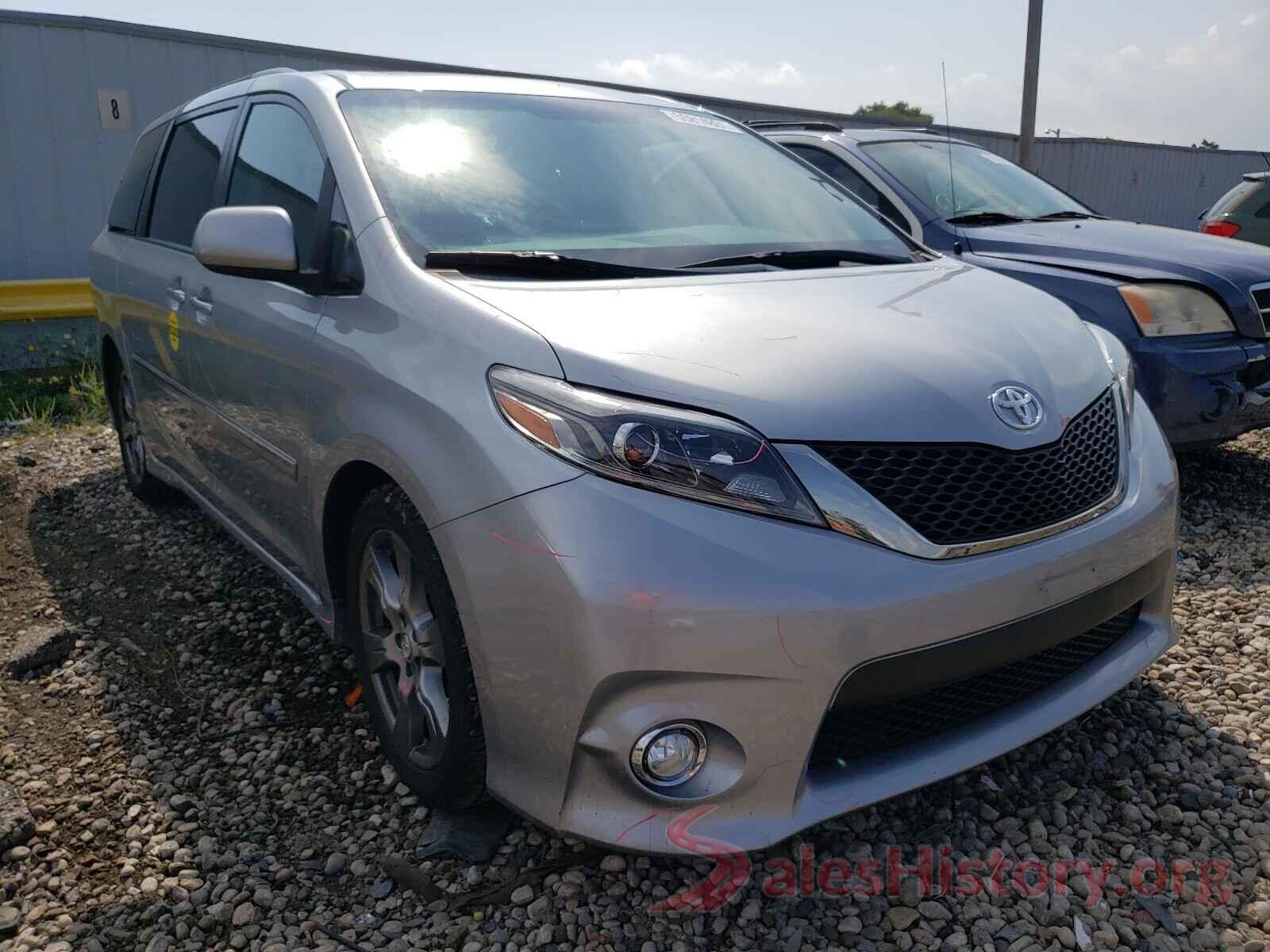 5TDXZ3DC0HS837477 2017 TOYOTA SIENNA