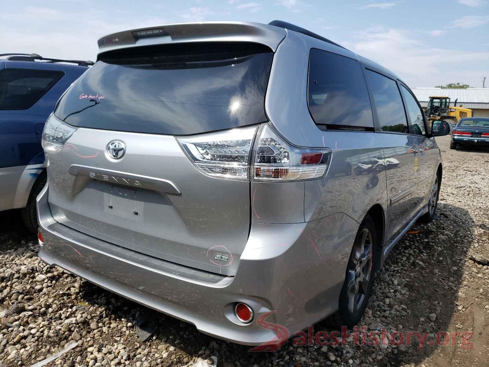 5TDXZ3DC0HS837477 2017 TOYOTA SIENNA