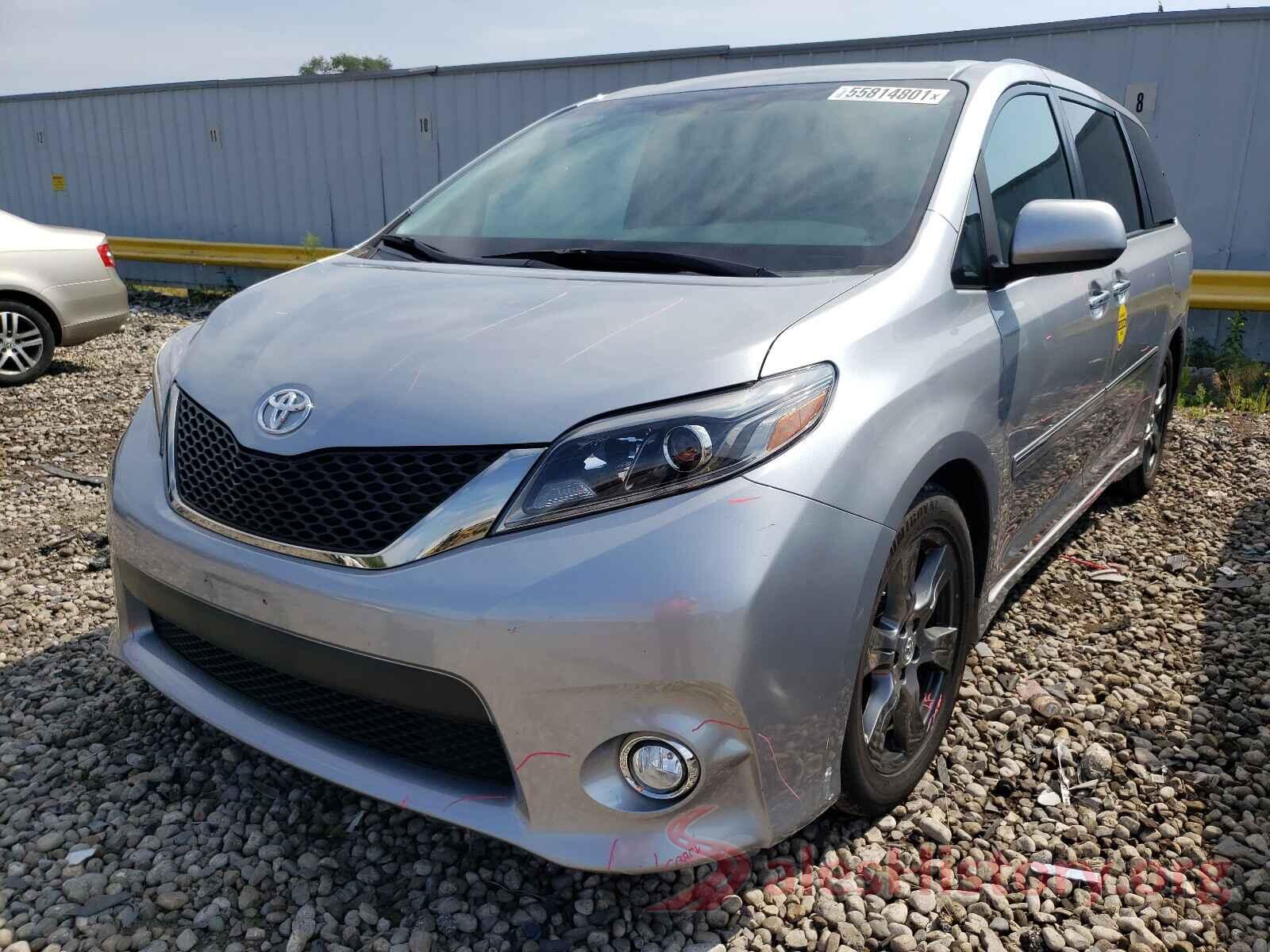 5TDXZ3DC0HS837477 2017 TOYOTA SIENNA