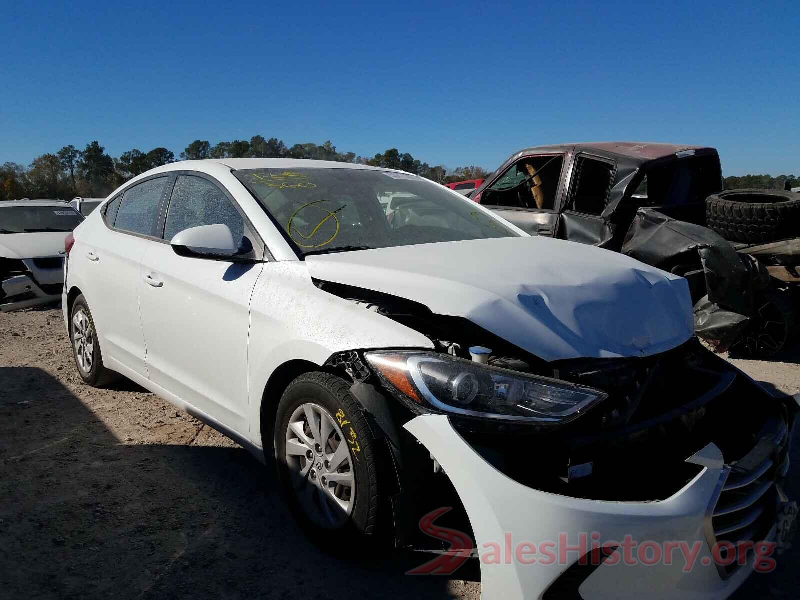 5NPD74LF3HH191349 2017 HYUNDAI ELANTRA