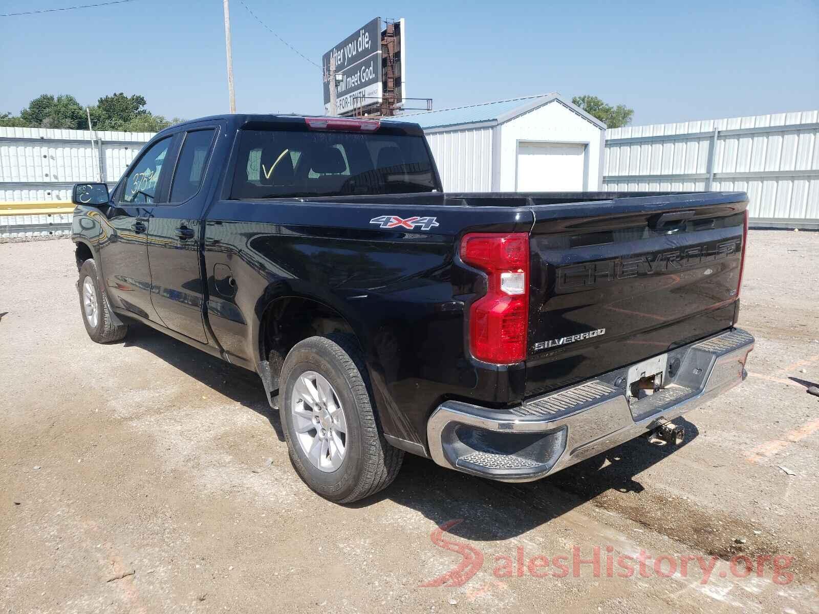 1GCRYDED8LZ217752 2020 CHEVROLET SILVERADO