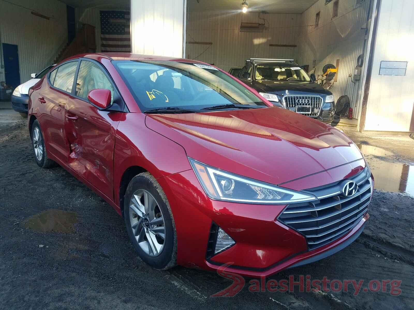 KMHD84LFXKU791680 2019 HYUNDAI ELANTRA