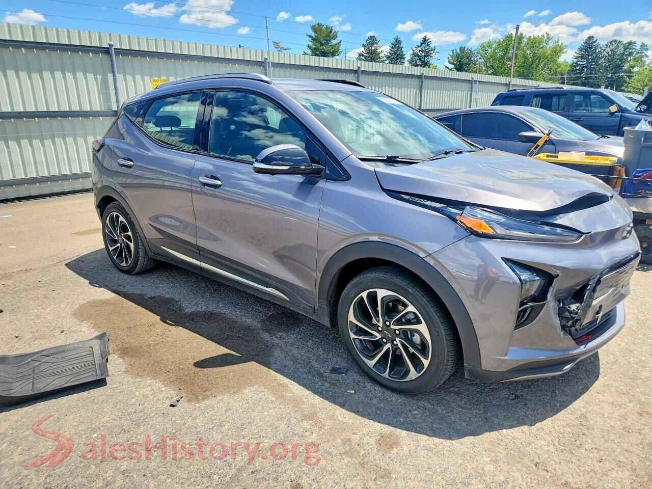 2023 CHEVROLET BOLT VIN 1G1FZ6S06P4161304, rear 3/4 view