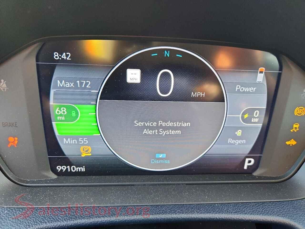 2023 CHEVROLET BOLT VIN 1G1FZ6S06P4161304, interior center console