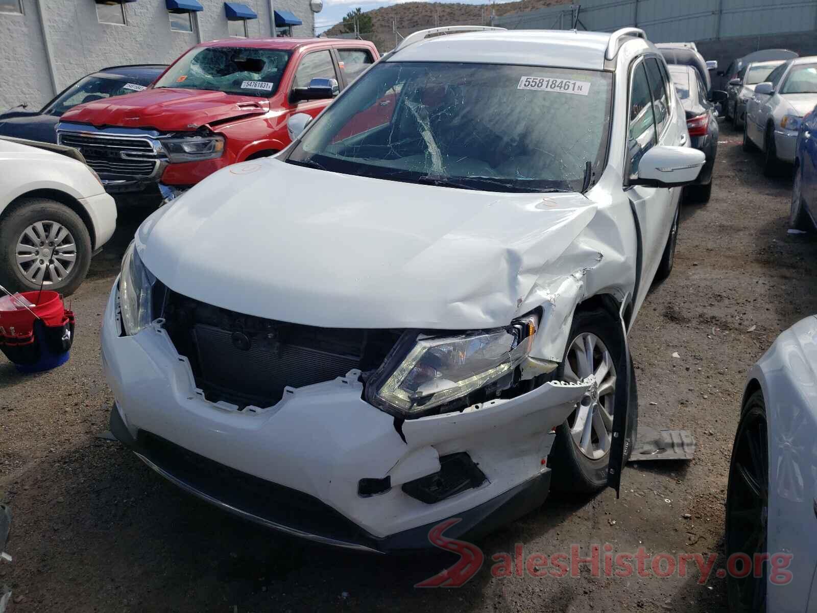 KNMAT2MV9GP711727 2016 NISSAN ROGUE