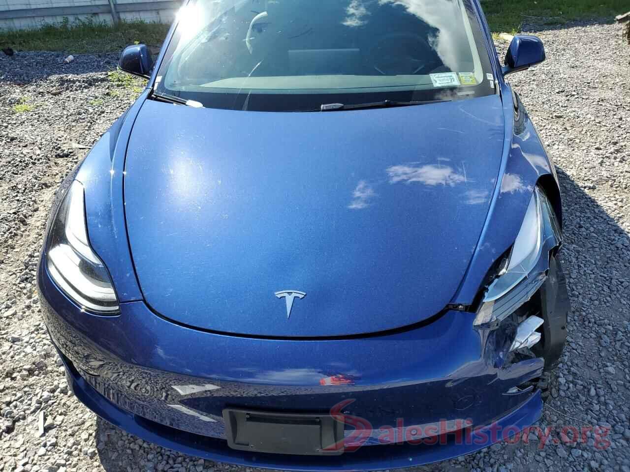 5YJ3E1EB2NF187538 2022 TESLA MODEL 3