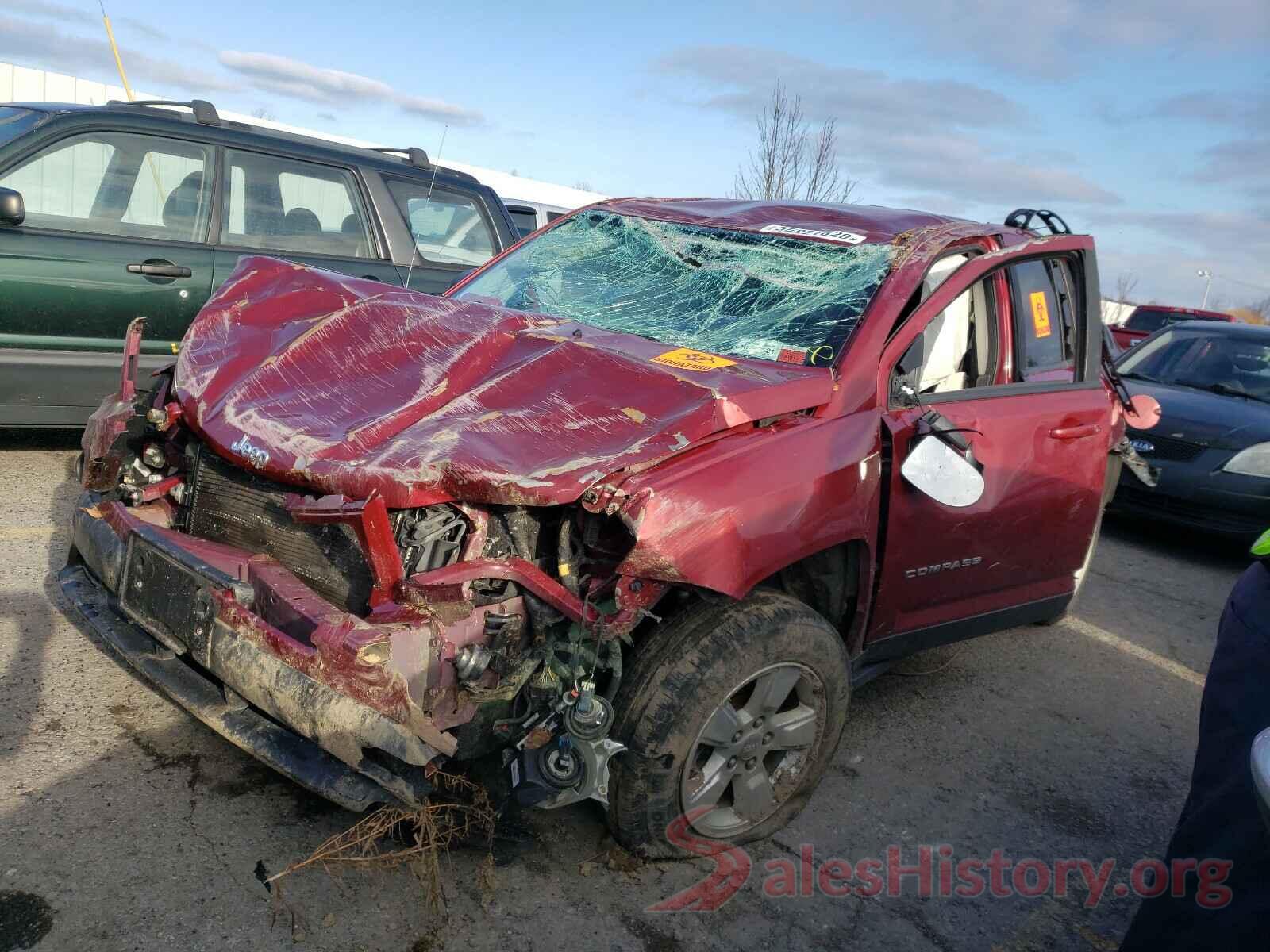 1C4NJCBA4HD186348 2017 JEEP COMPASS