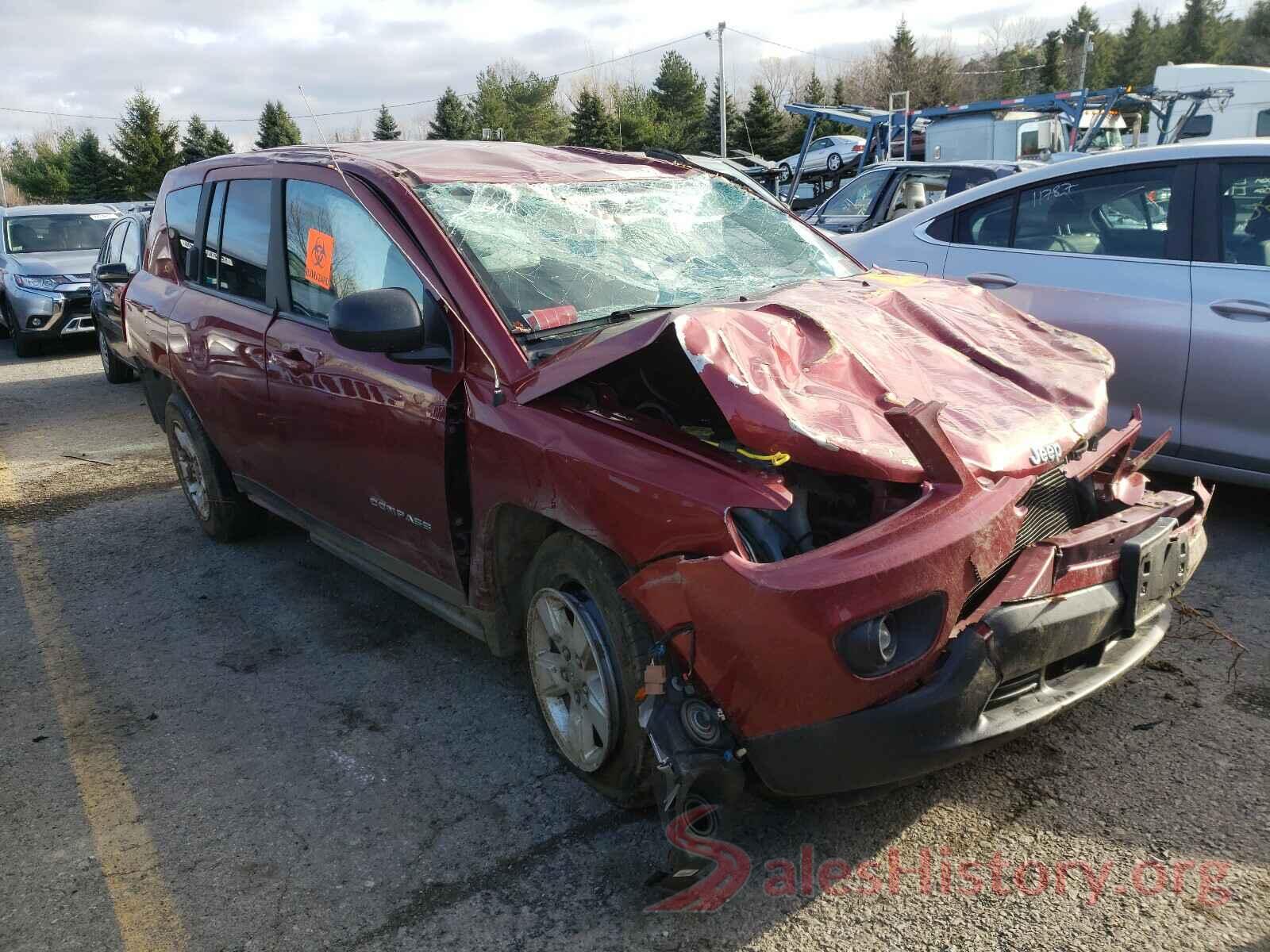 1C4NJCBA4HD186348 2017 JEEP COMPASS