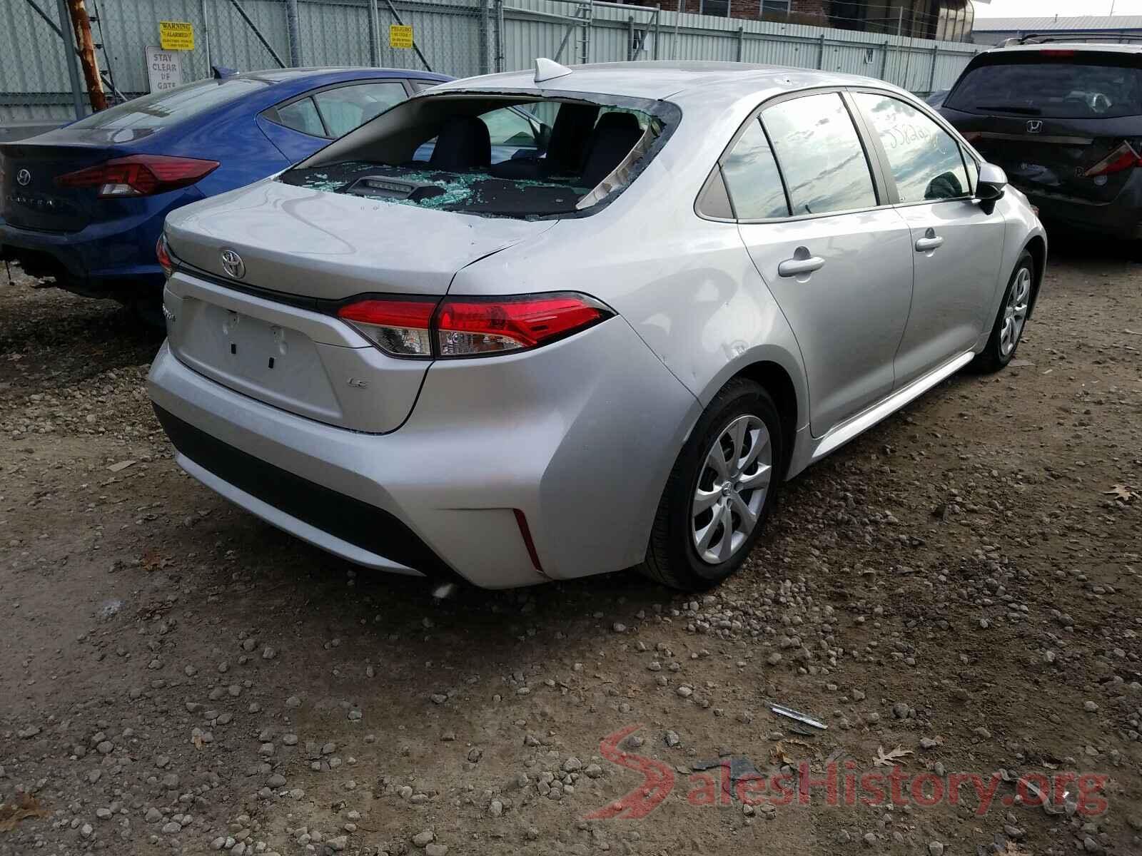 5YFEPRAEXLP011355 2020 TOYOTA COROLLA