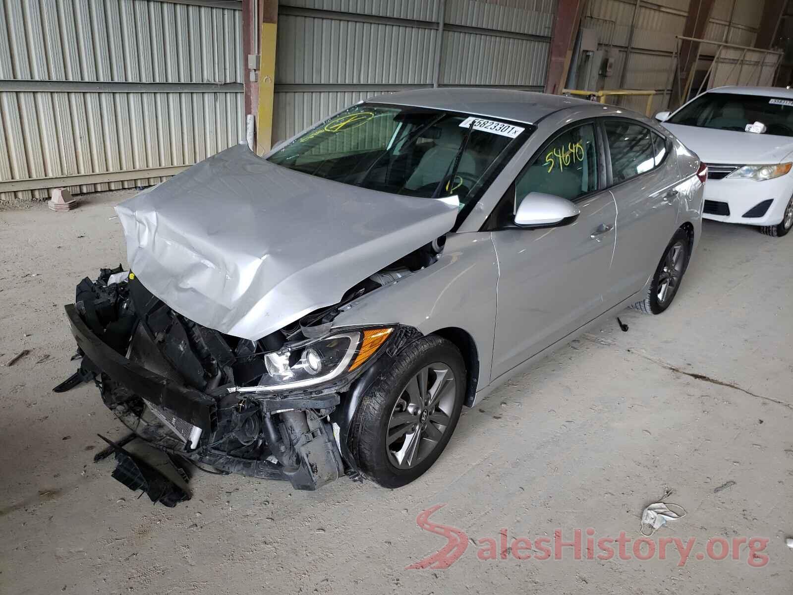 5NPD84LF2JH221458 2018 HYUNDAI ELANTRA