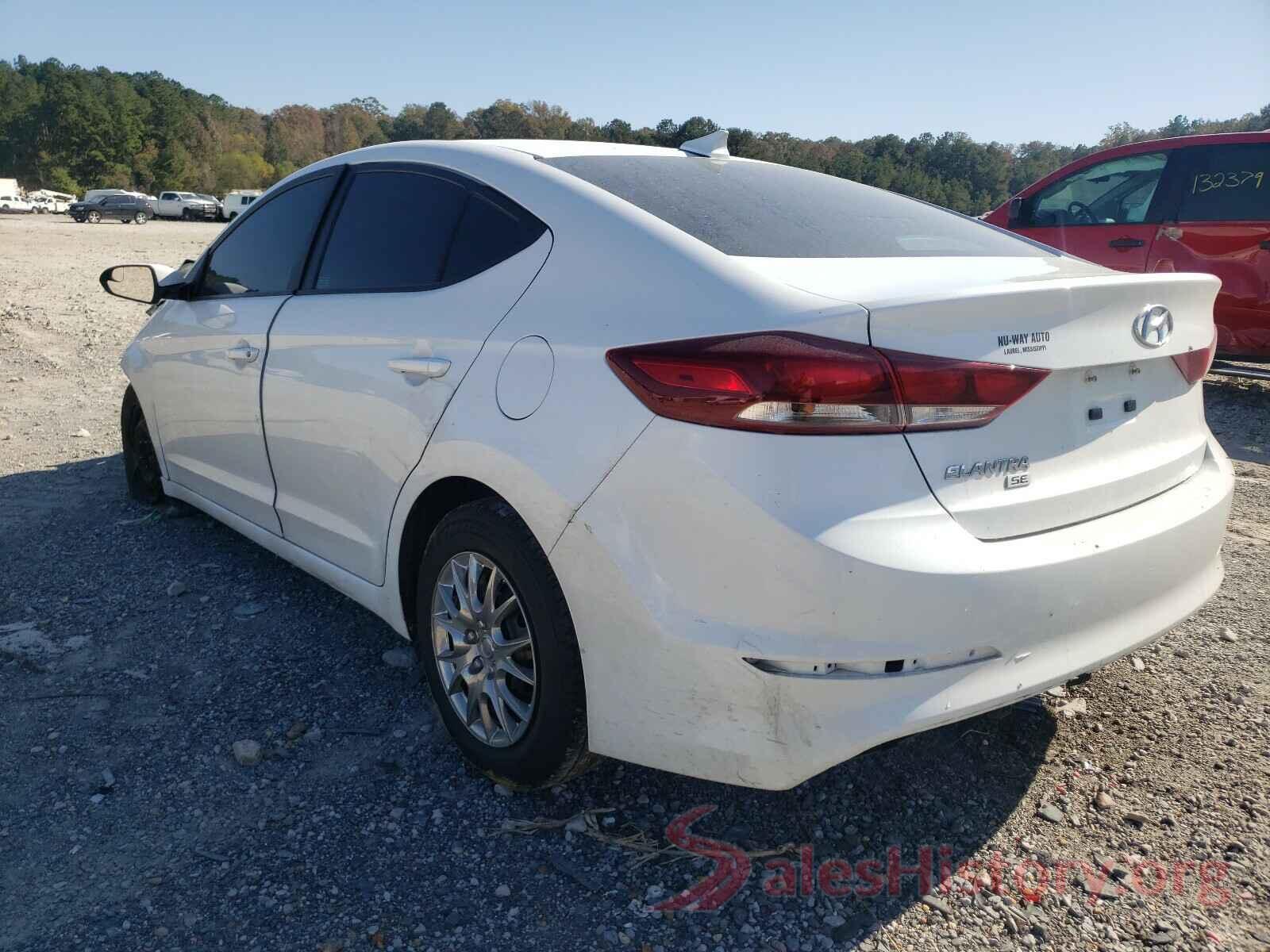 5NPD74LF2HH164028 2017 HYUNDAI ELANTRA