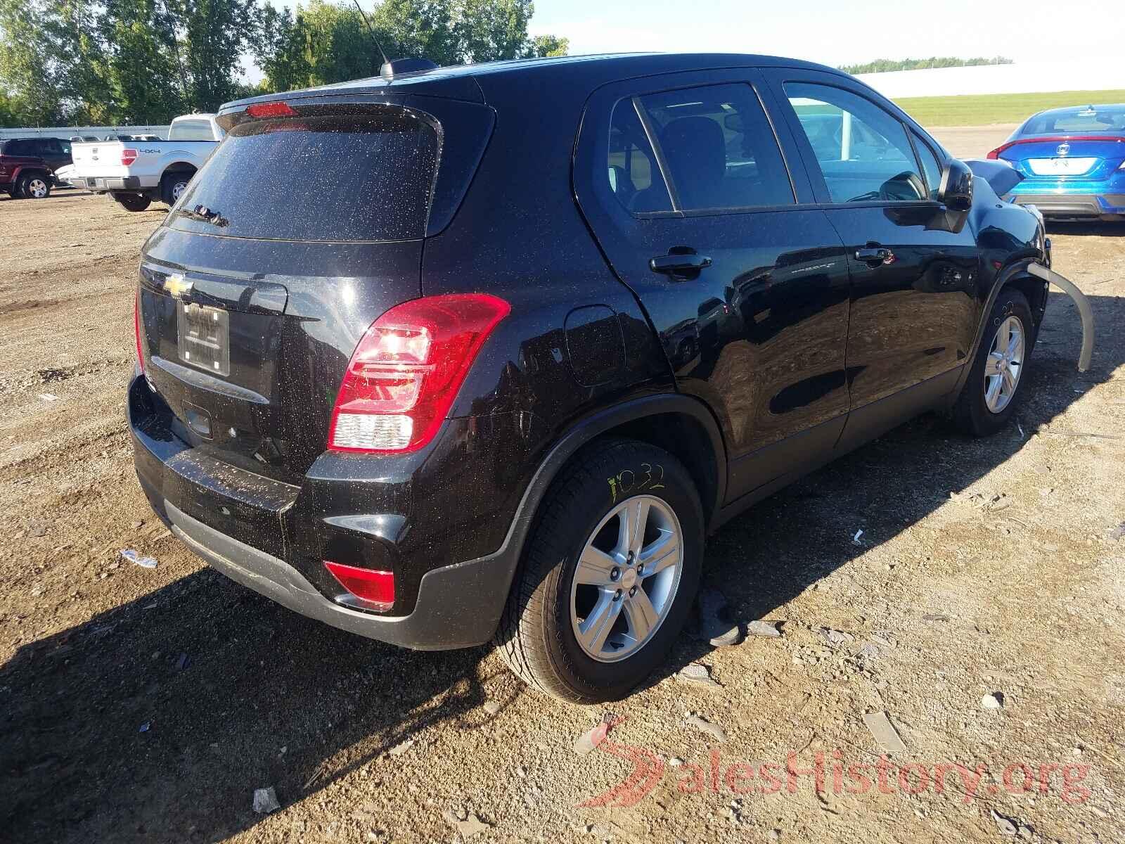 3GNCJKSB4KL250570 2019 CHEVROLET TRAX