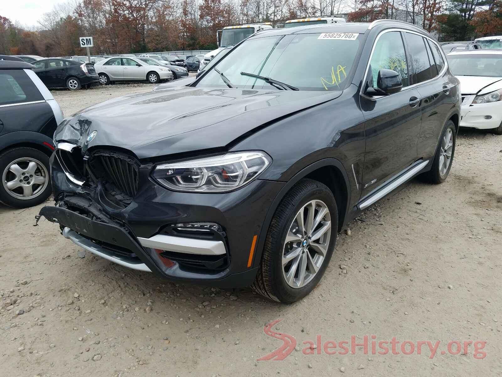 5UXTR9C59JLC82204 2018 BMW X3