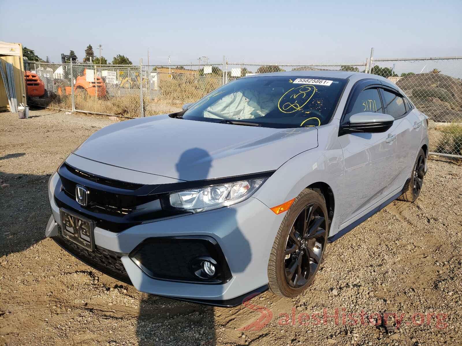 SHHFK7H46JU427320 2018 HONDA CIVIC